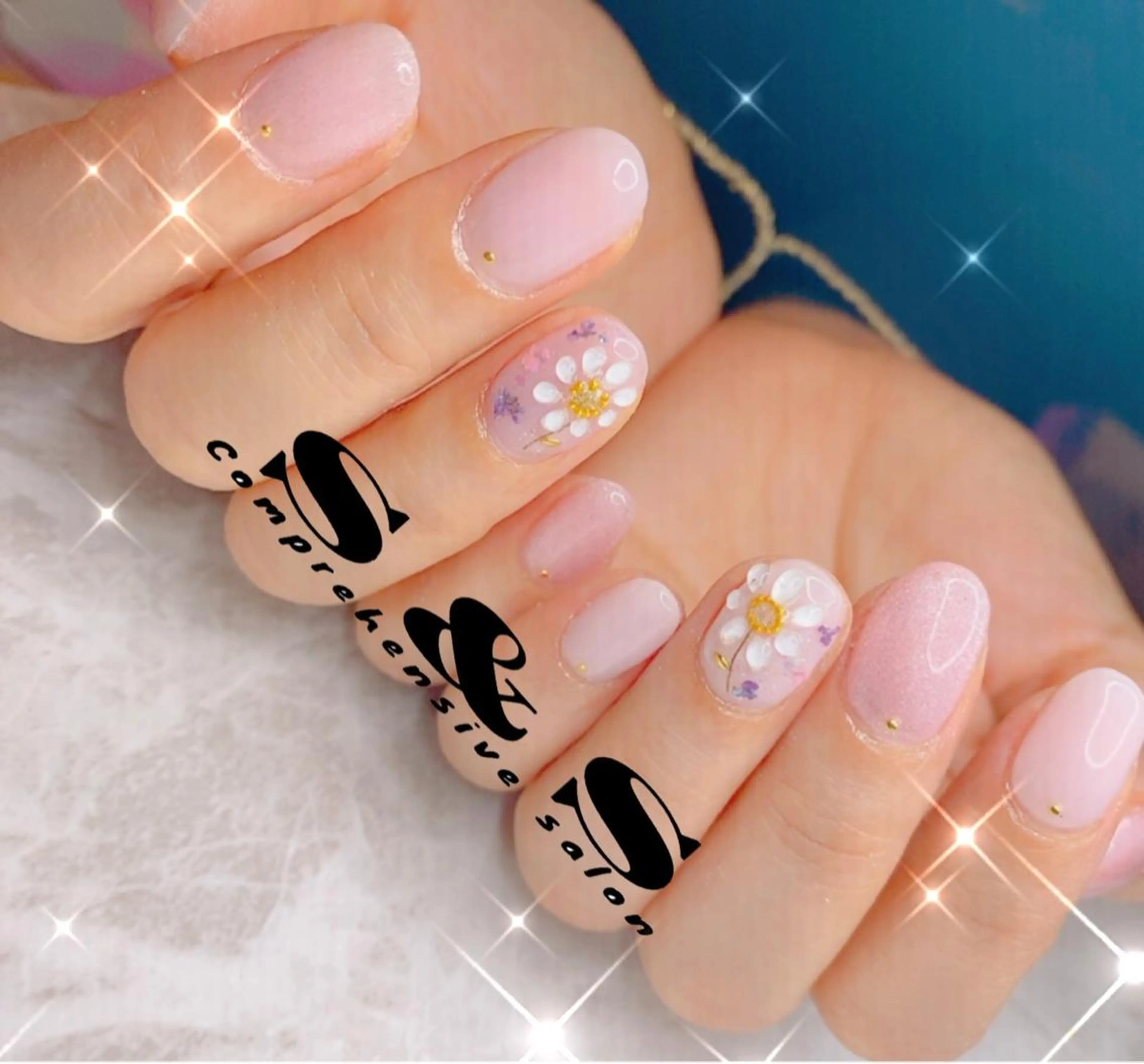 ネイル アートネイル 長さ出し フラワーネイル メンズネイル 持ち込み S&S 村田小百合のネイルデザイン