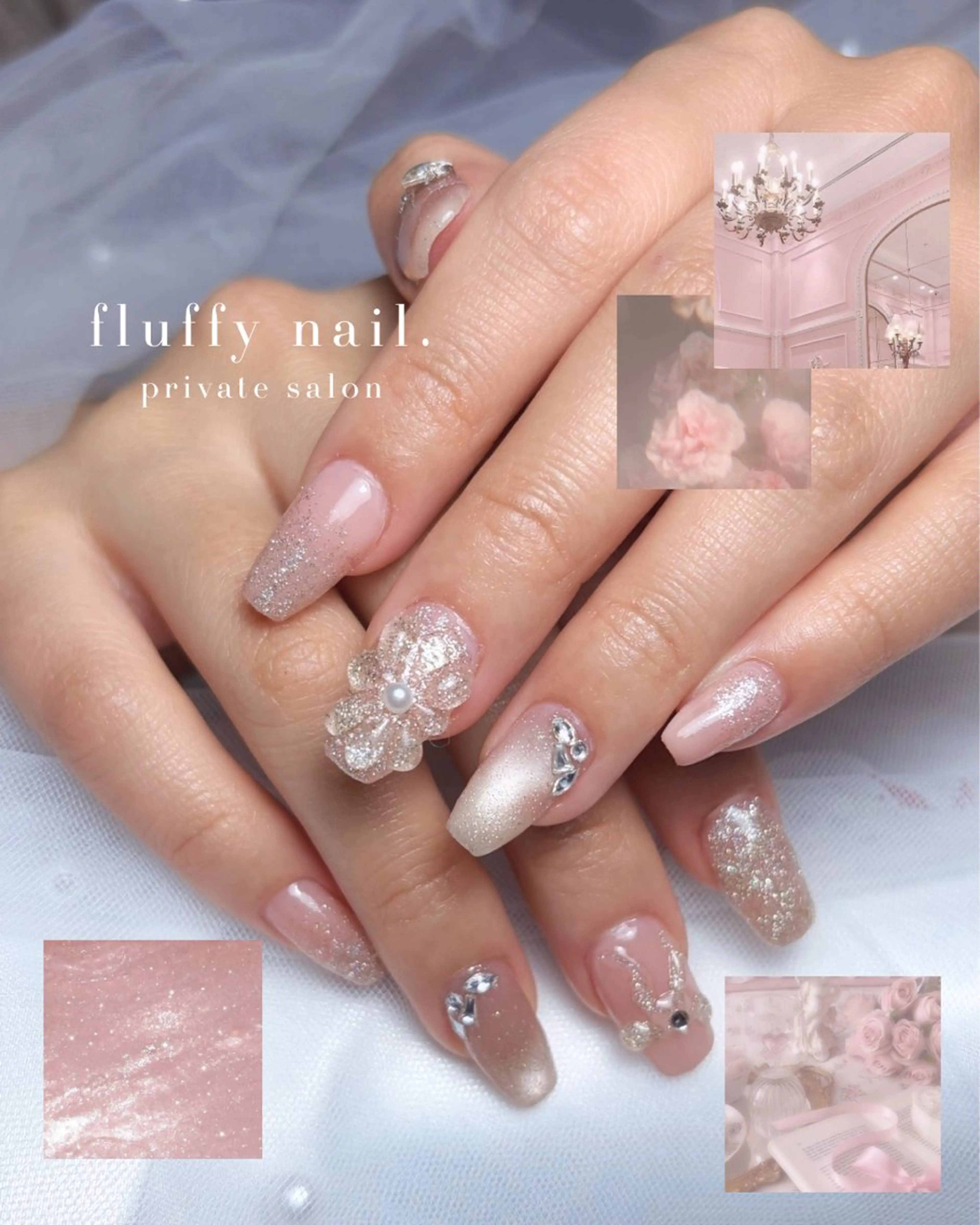 ネイル ハンドネイル fluffy所属・FluffyNail by yuzukiのネイルデザイン