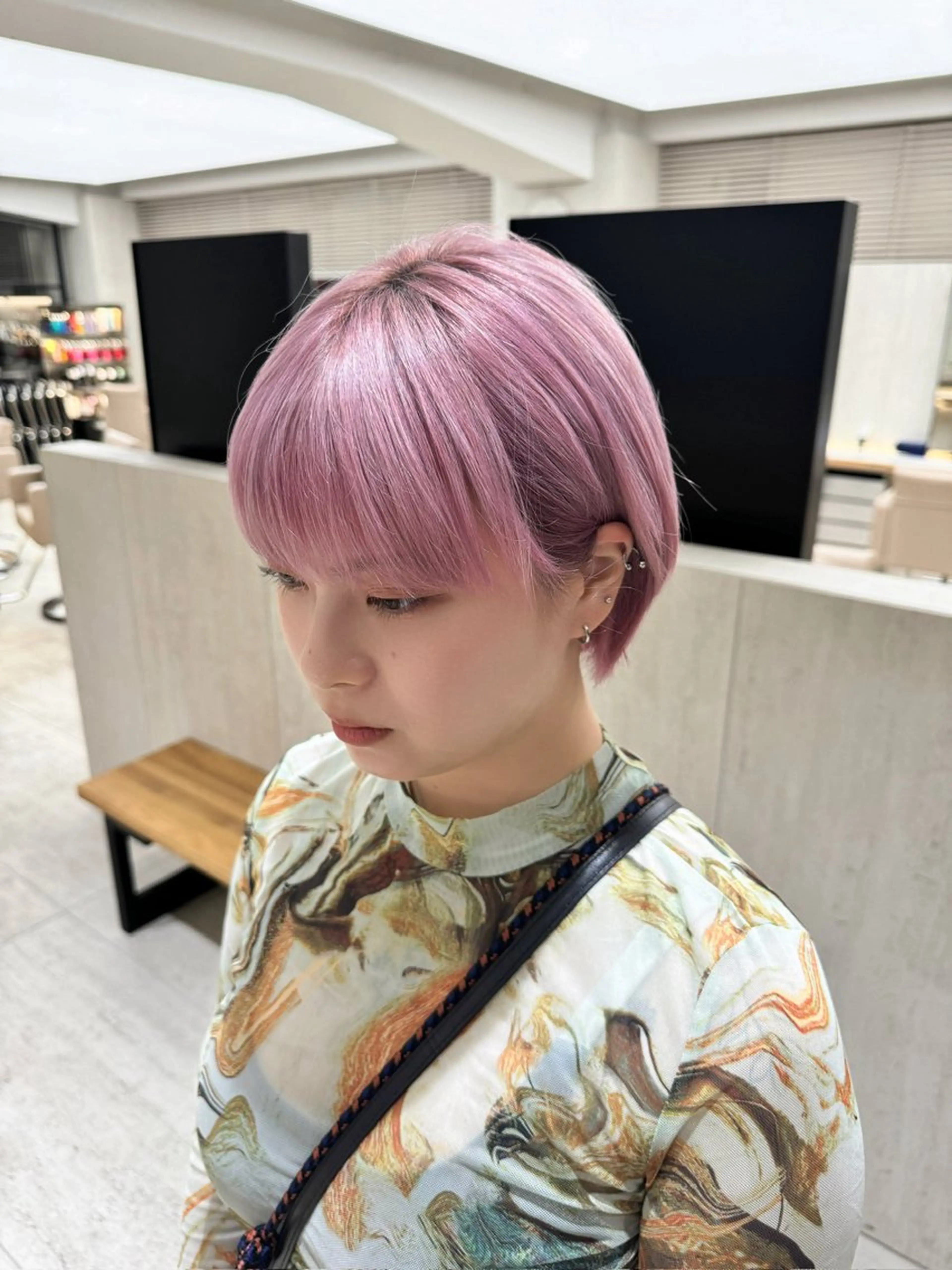 トリプルカラー🩷(ブリーチ2回➕カラー)の写真