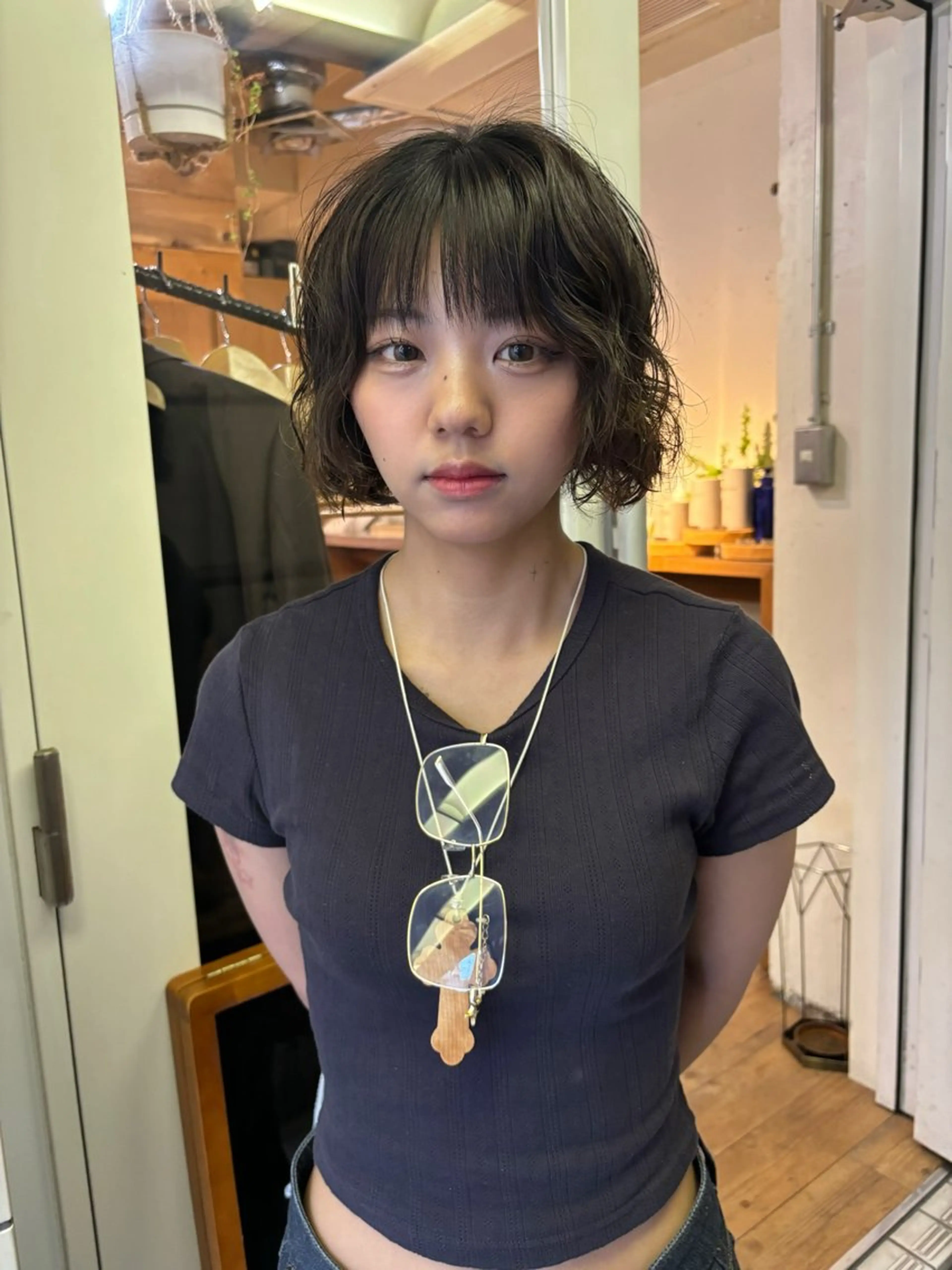 ミディアム パーマ カット パーマ kaito パーマ募集！🔵のヘアスタイル