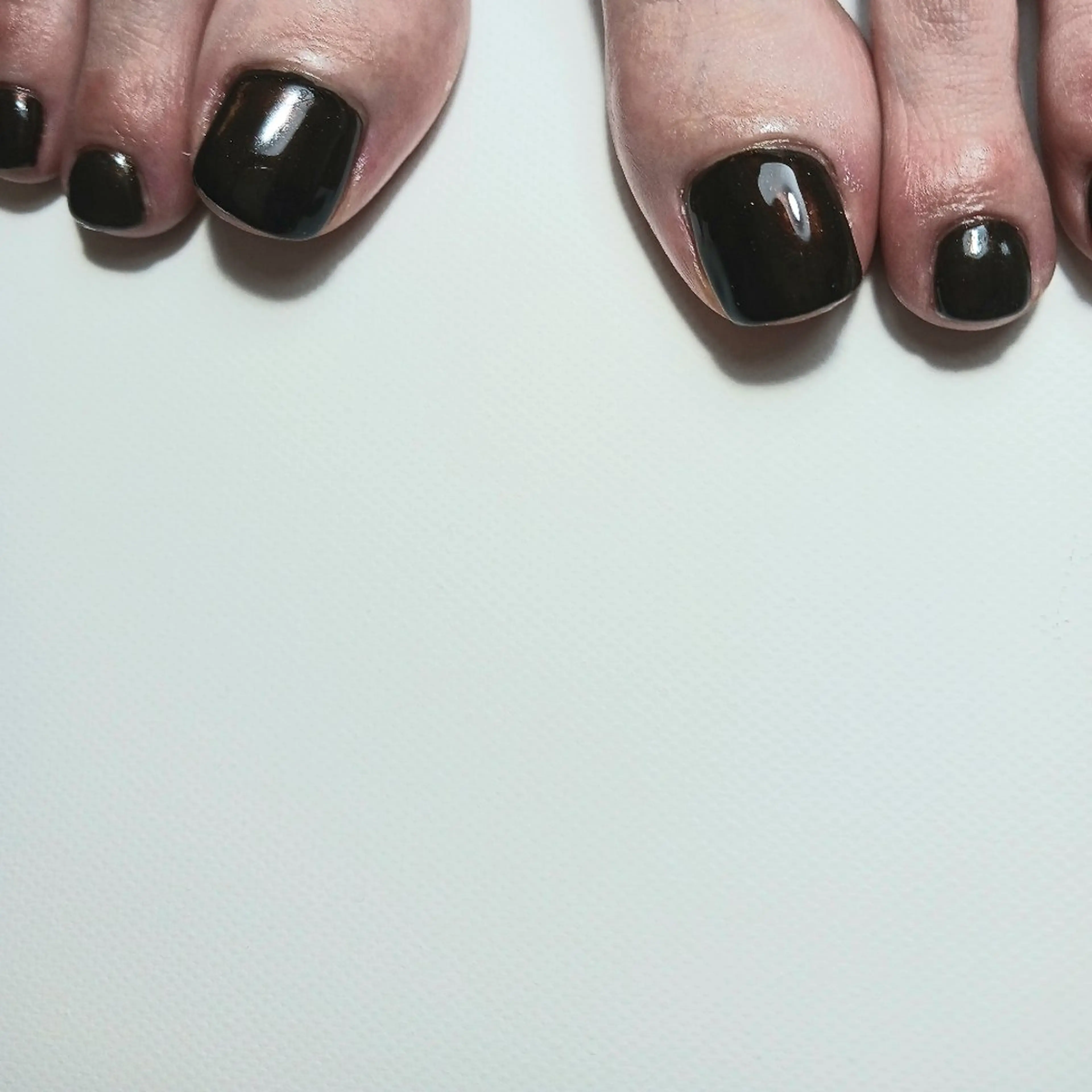 ネイル オーロラネイル ブラウン フットネイル ジェルネイル 持ち込み owlnail /持込みデザイン専門のネイルデザイン