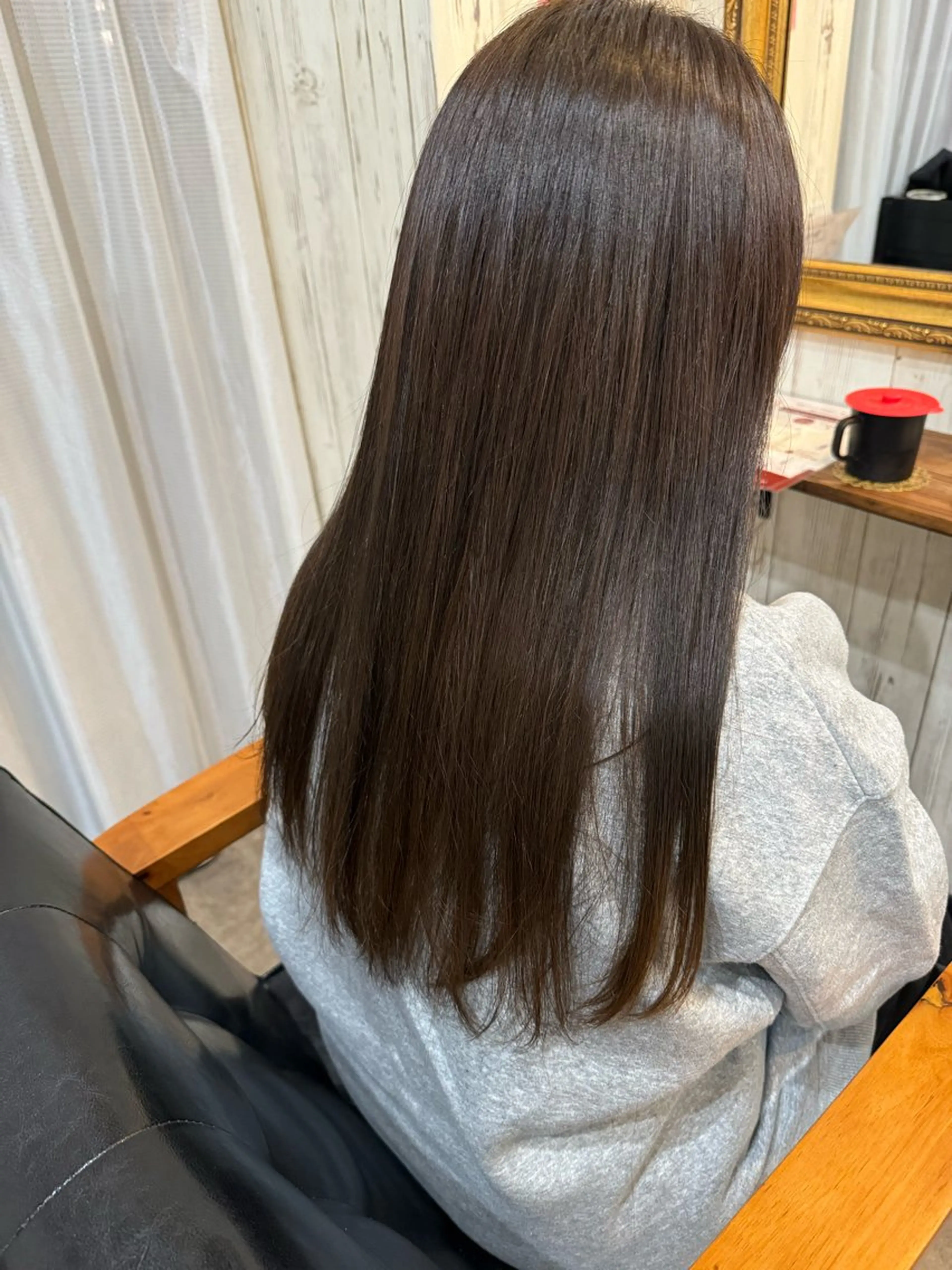 ロング カラー ブラウンカラー オリーブブラウン Fuu.by lupine所属・本日空きあり 🌟misatoのヘアスタイル