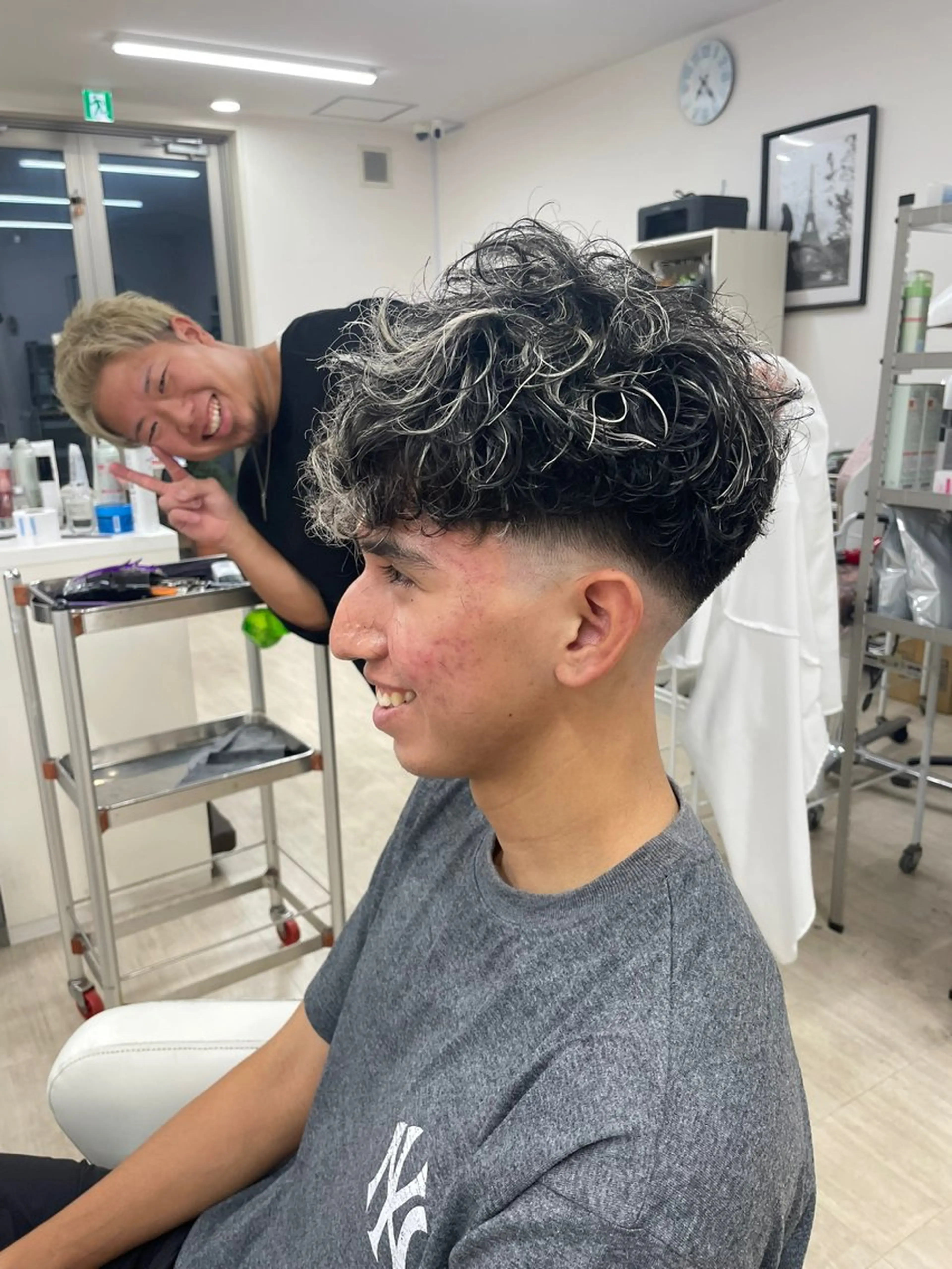 ショート 笠島 雄大のヘアスタイル