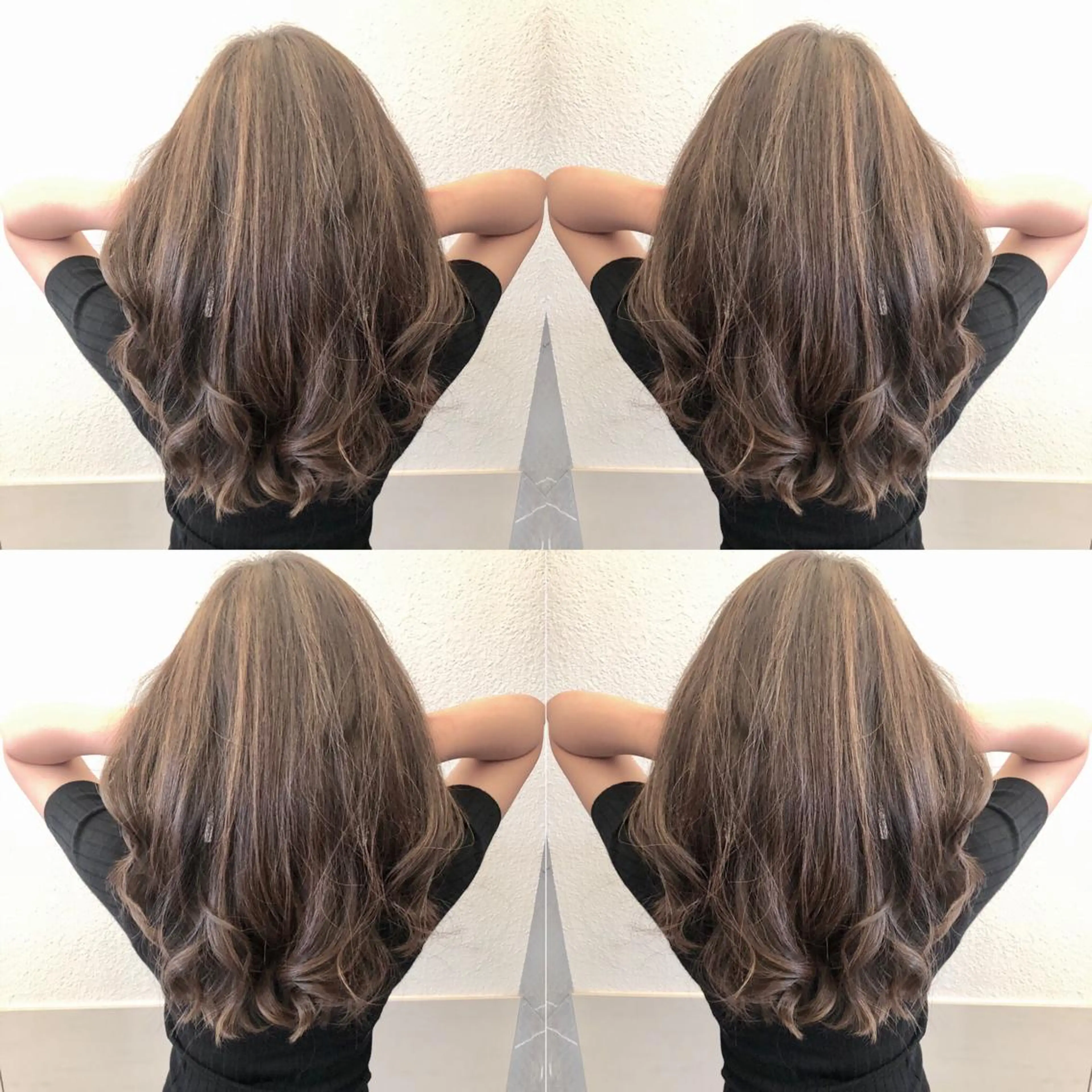 セミロング カラー ヘアカラー Hair make VERDA所属・宮下 耕平のヘアスタイル