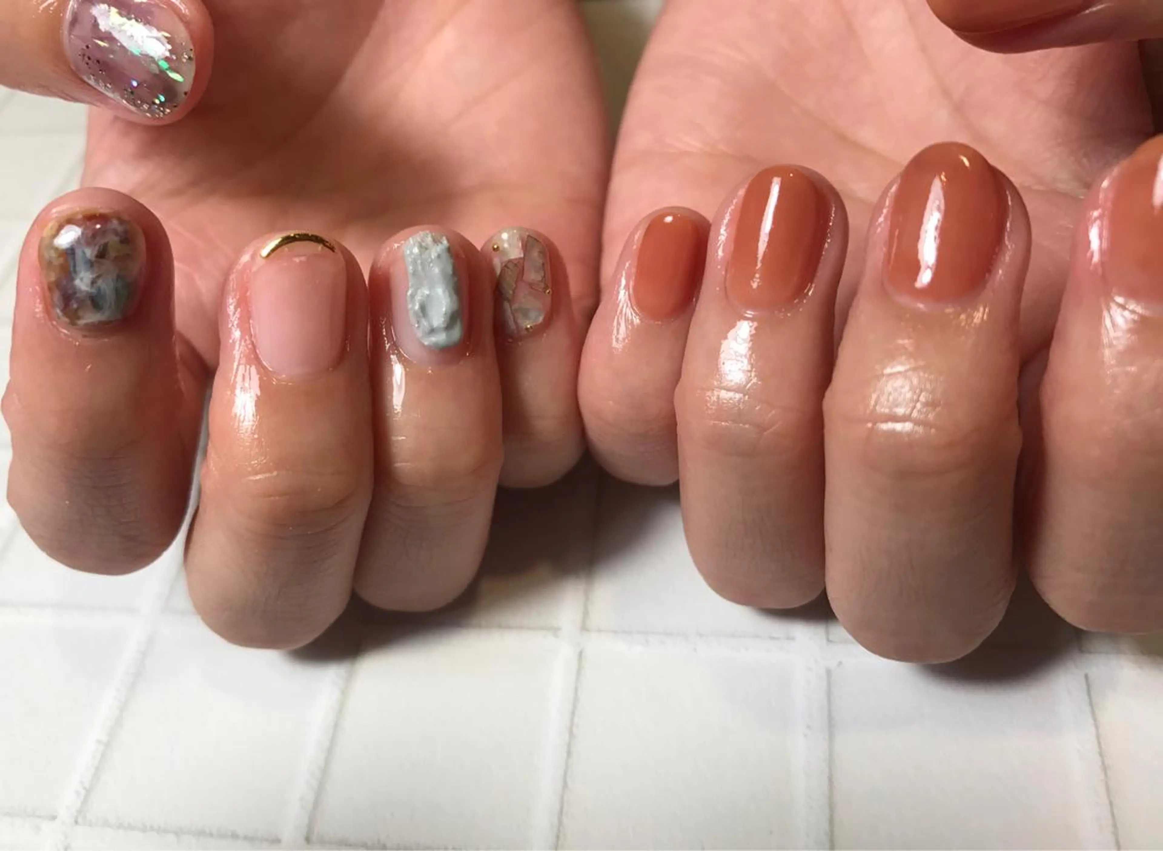 ネイル nail atelier AMBER所属・saori .の眉毛・アイブロウイメージ