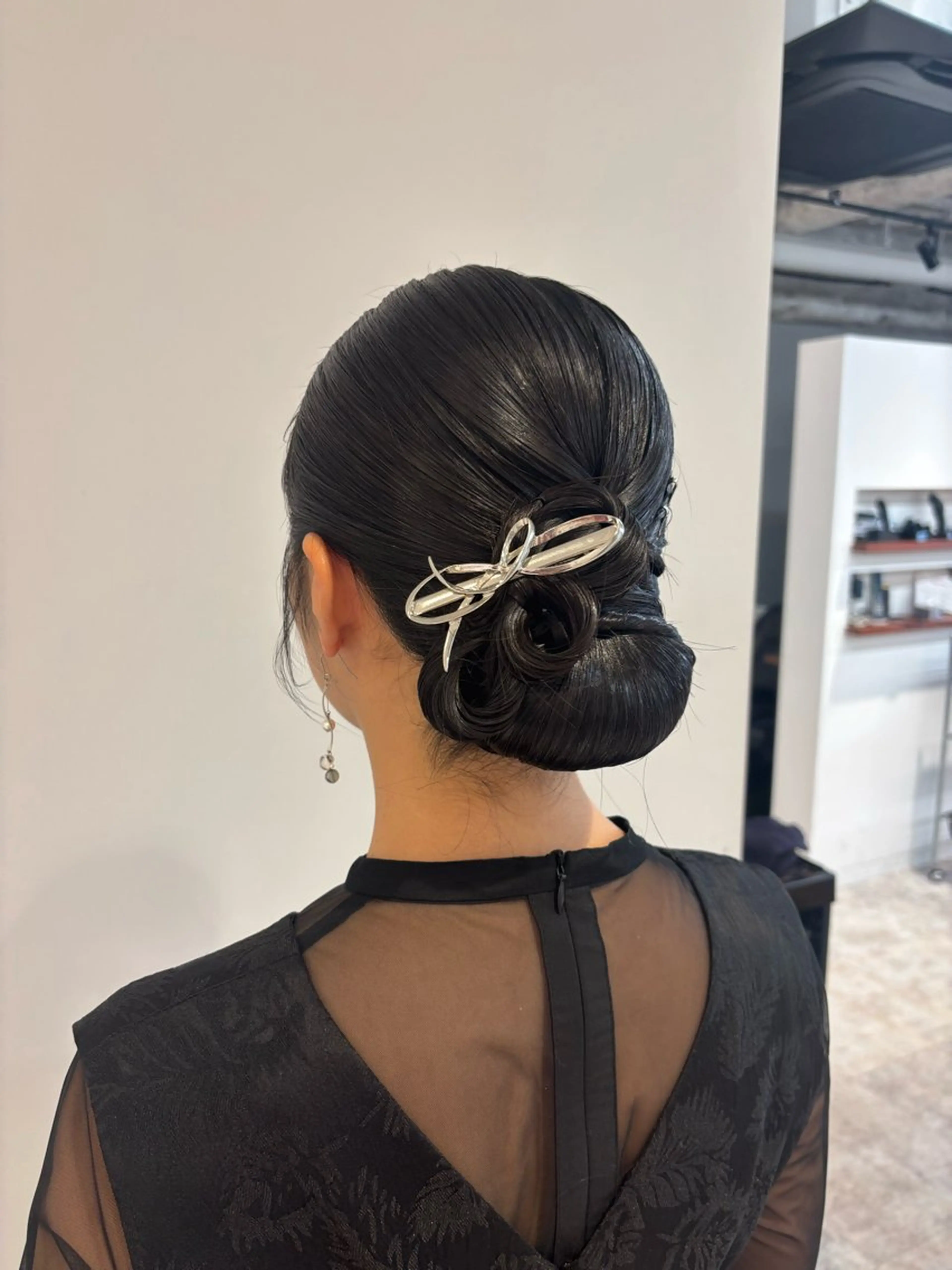 ロング ヘアアレンジ げんば ななのヘアスタイル