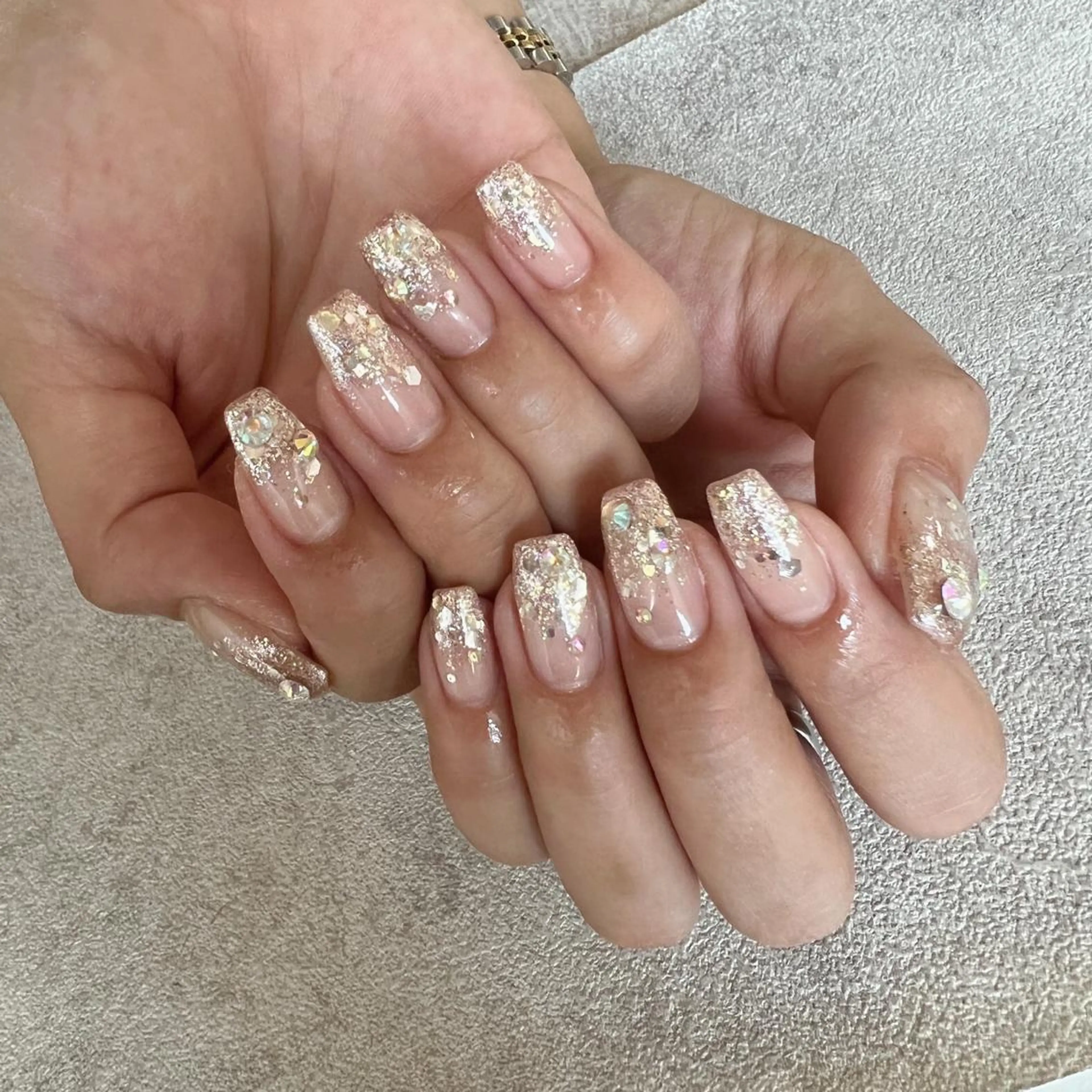 ジェルデザイン オフなし¥6500の写真