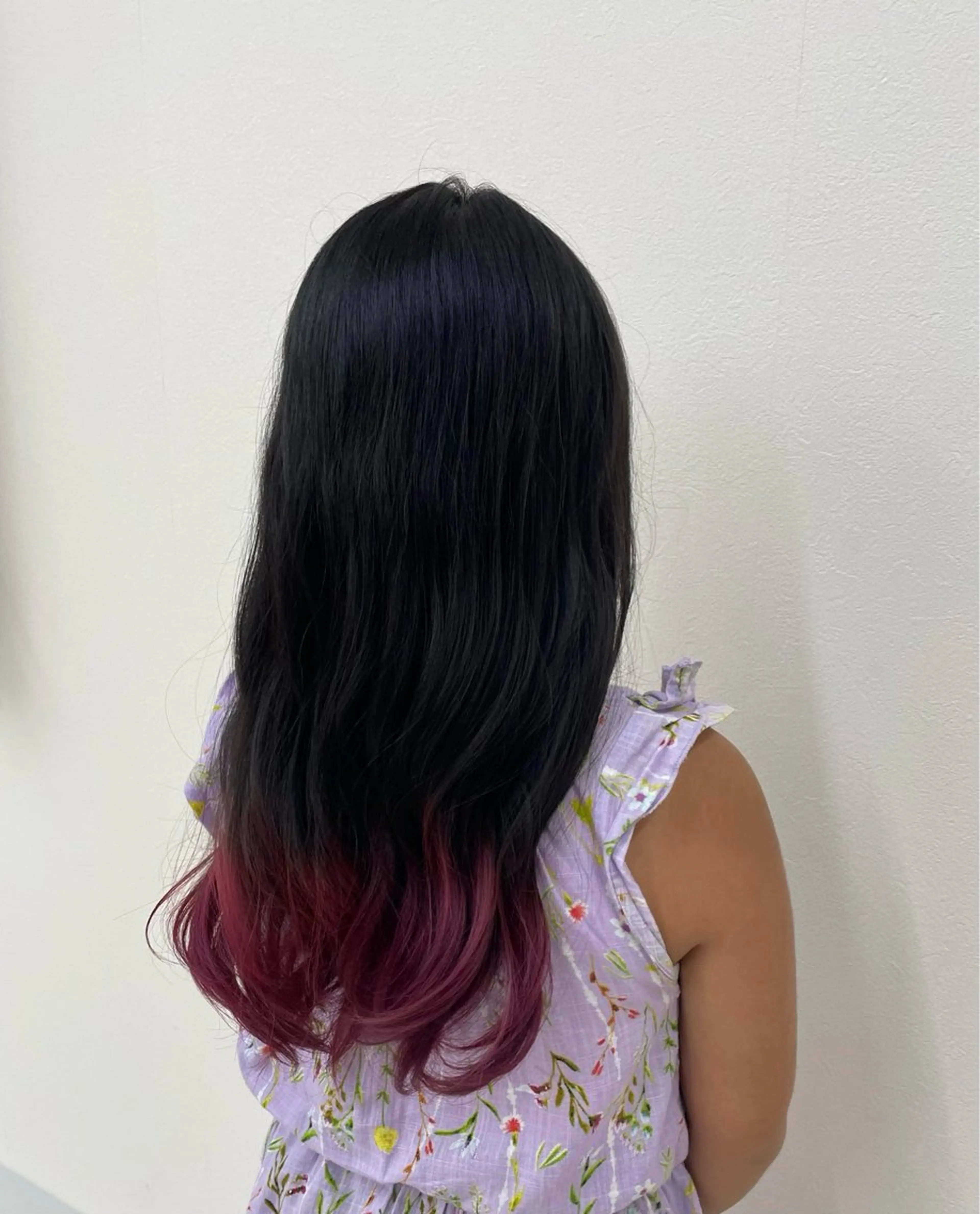 セミロング カラー キッズ ４ｃｍ諸江店所属・澤野 祐羽のヘアスタイル