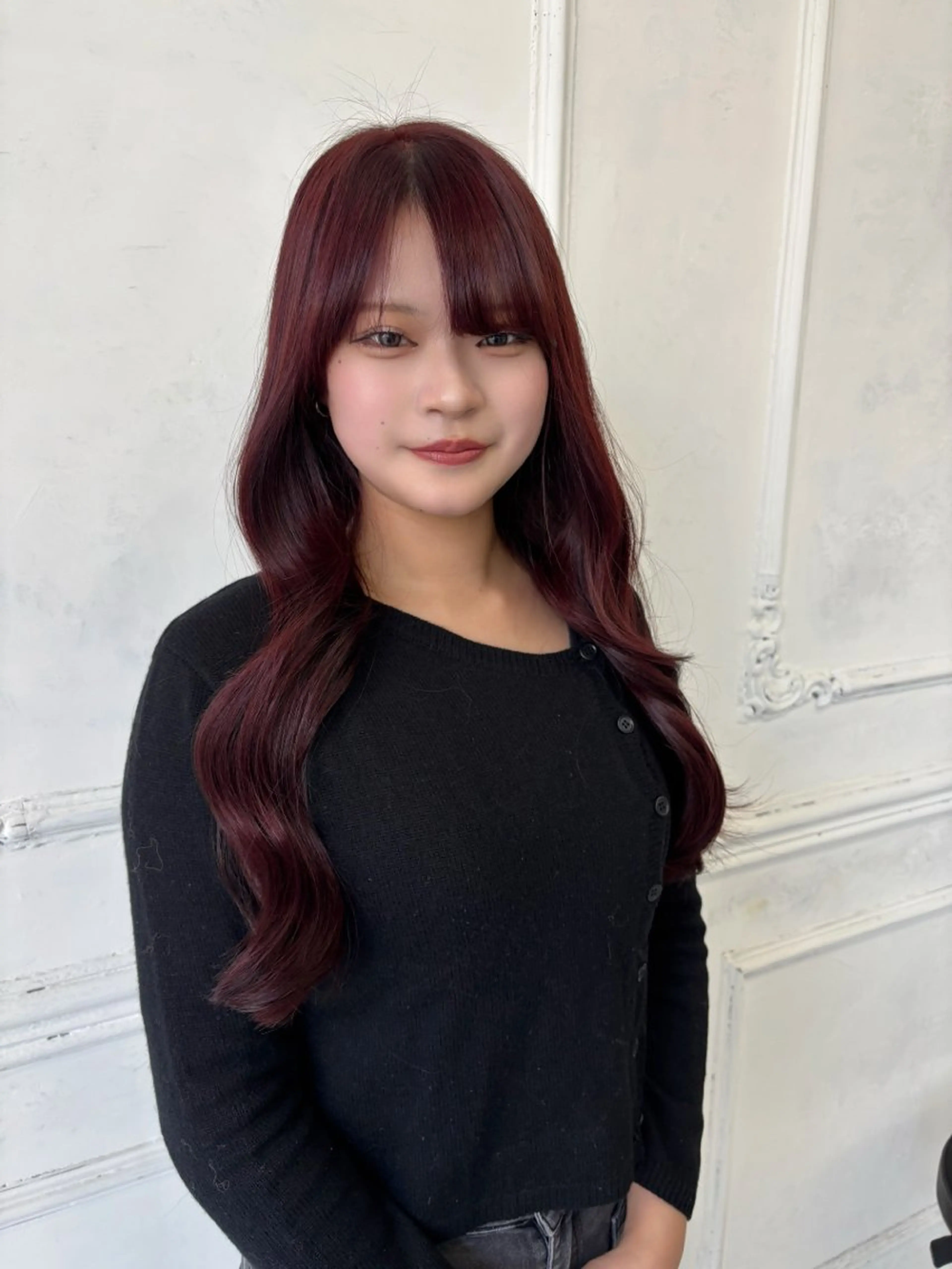 ブリーチなしダブルカラー＋カット＋トリートメントの写真