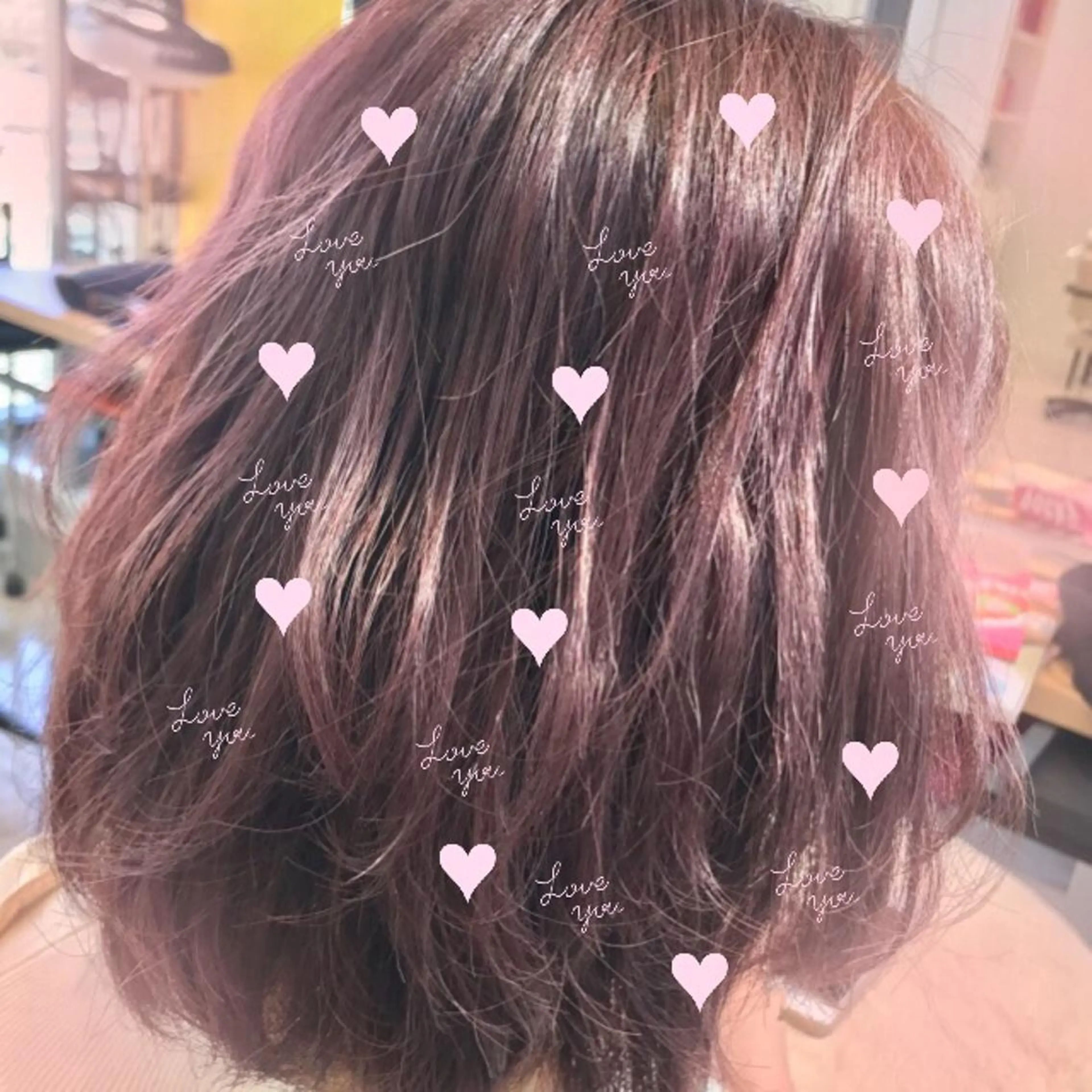 カラー ピンクカラー EMANON新宿東口所属・新宿駅近♡個室 ♡関口三都季🌜のヘアスタイル