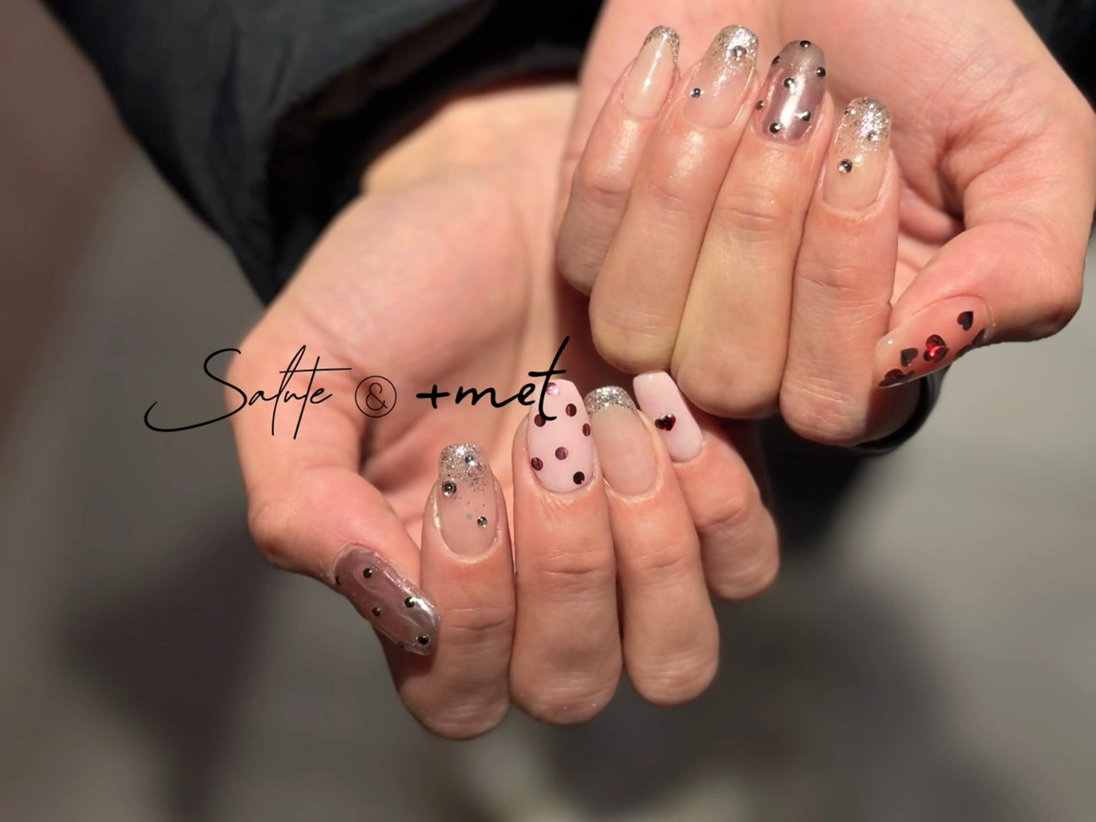 ネイル ハンドネイル 祇園 彩寧のネイルデザイン