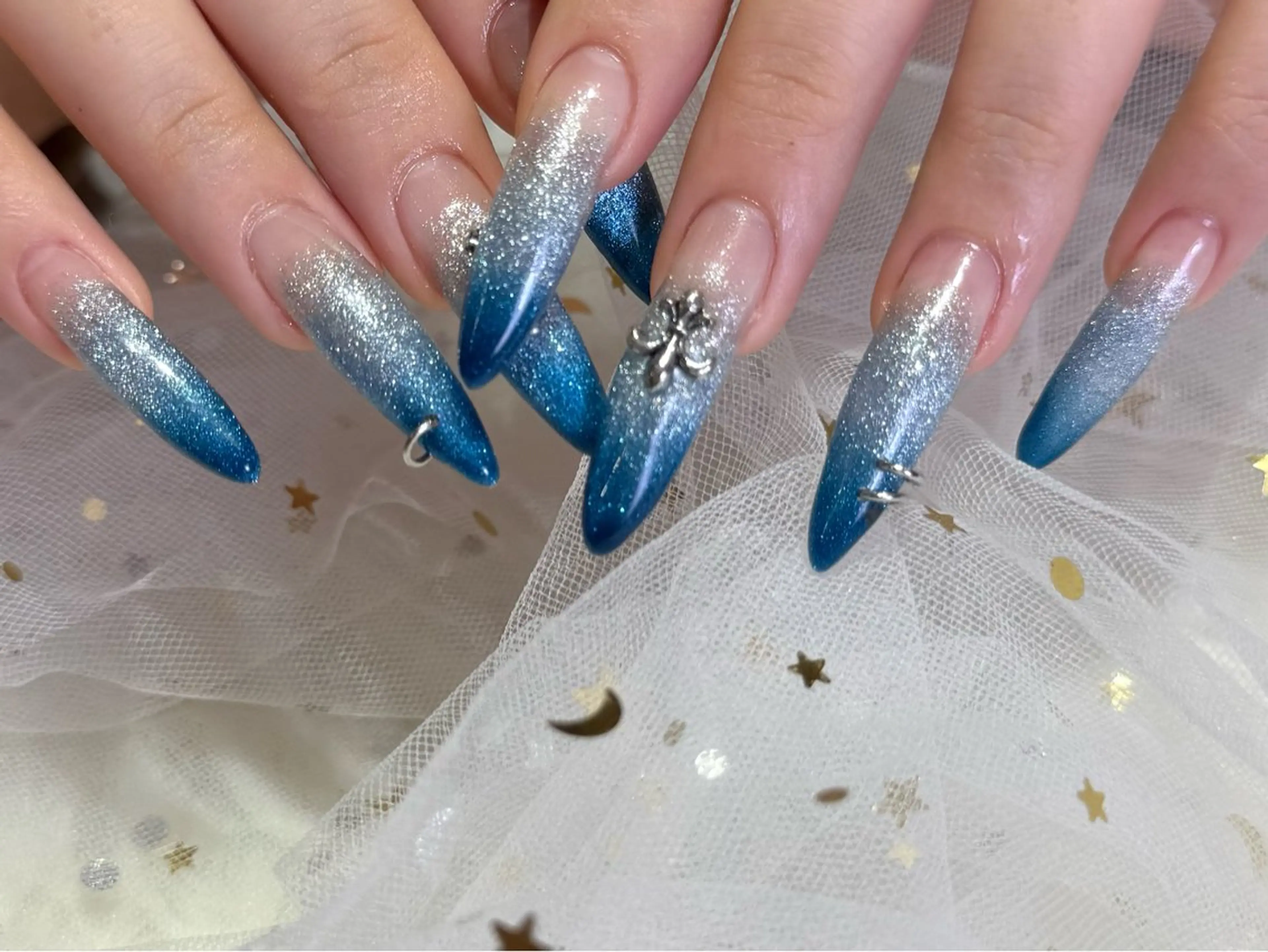 ネイル ロングネイル ハンドネイル Mnailsalon フィルイン対応サロンのネイルデザイン