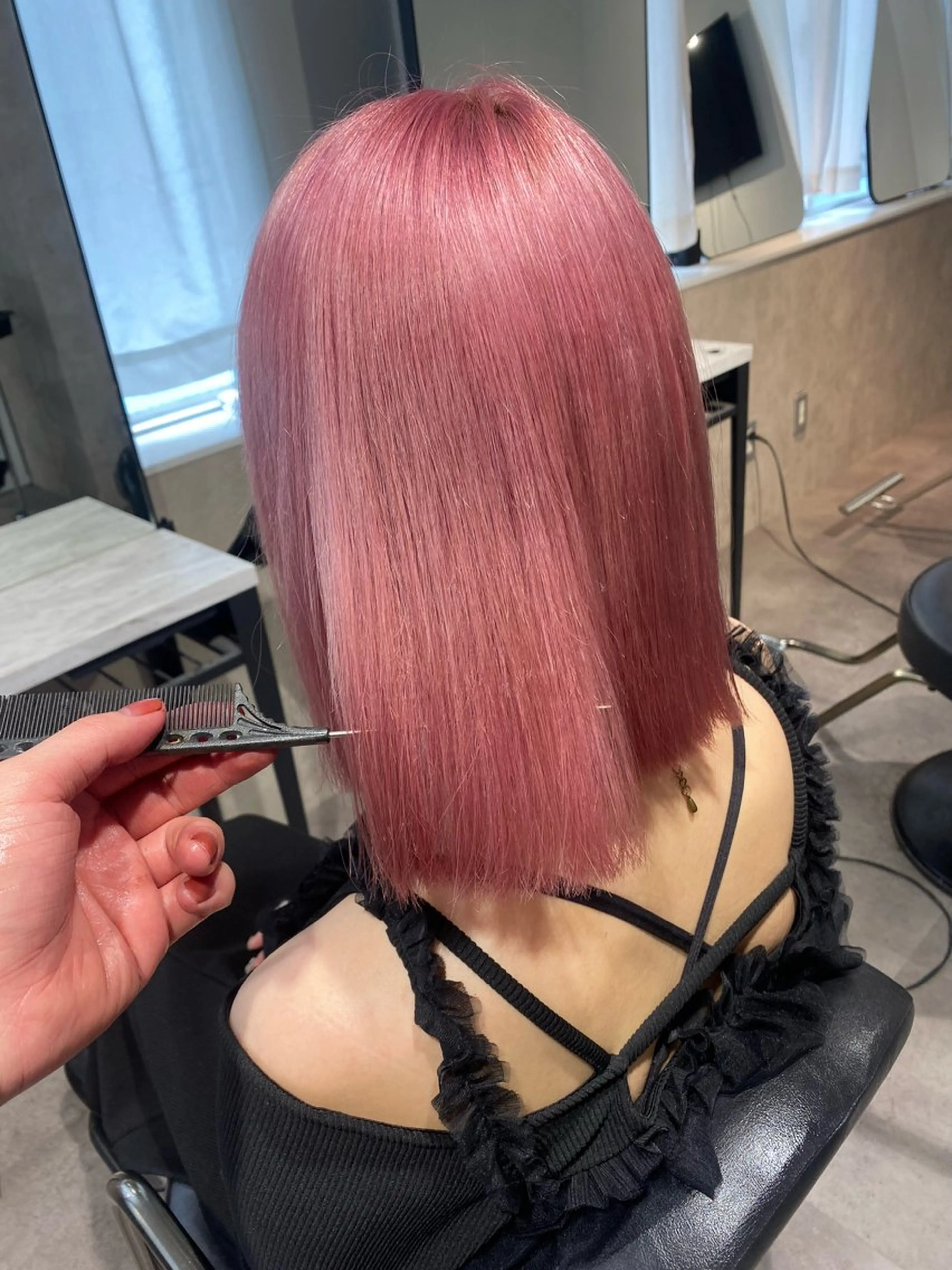 カラー カット ヘアカラー Seleneコウキ ブリーチ/ハイトーンのヘアスタイル