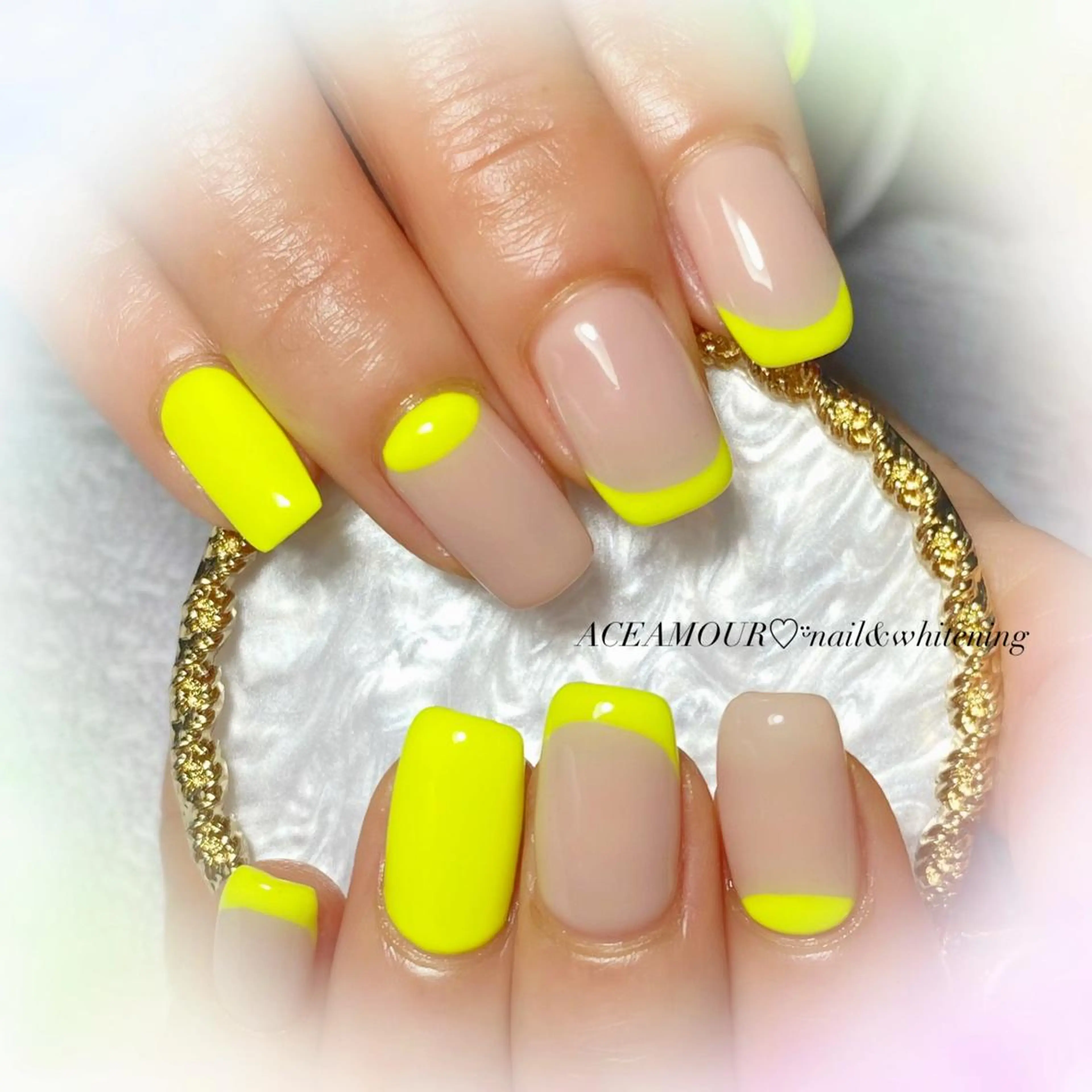 ネイル 持ち込み ネイル/耳つぼ /新ホワイトニングのネイルデザイン