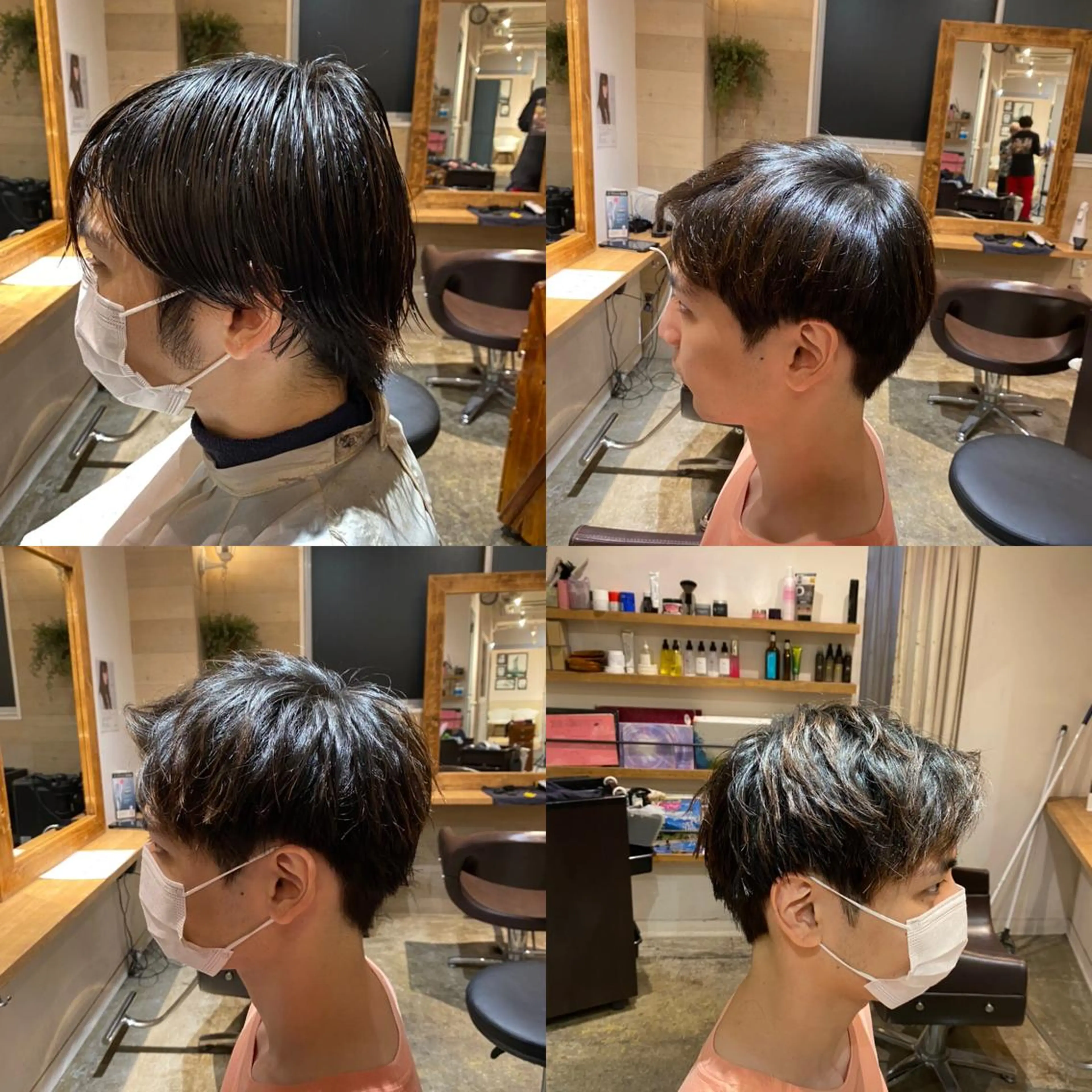 メンズ 刈り上げ 👑メンズパーマの 天才店長望月👑のヘアスタイル