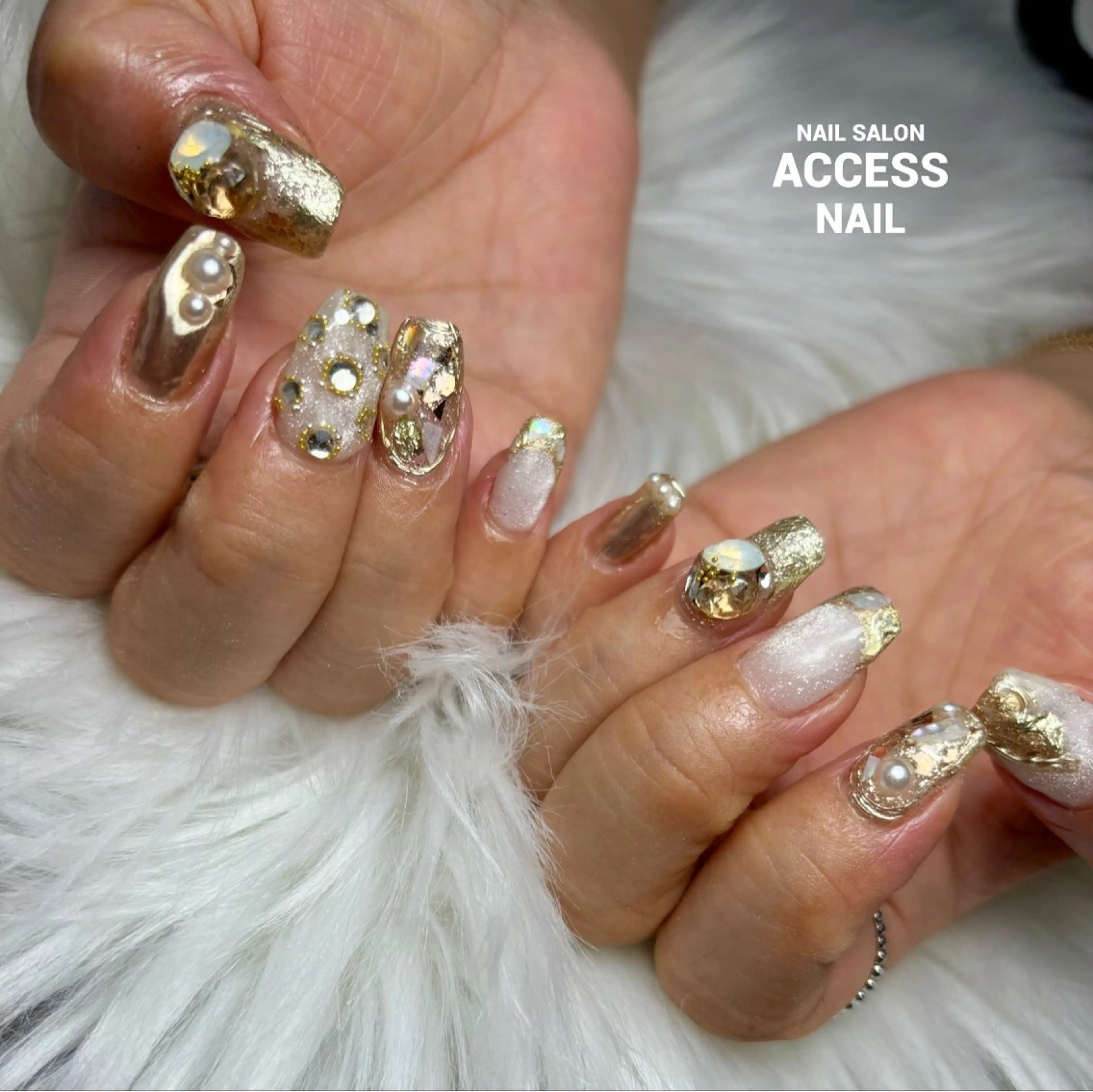 ネイル access nailのネイルデザイン