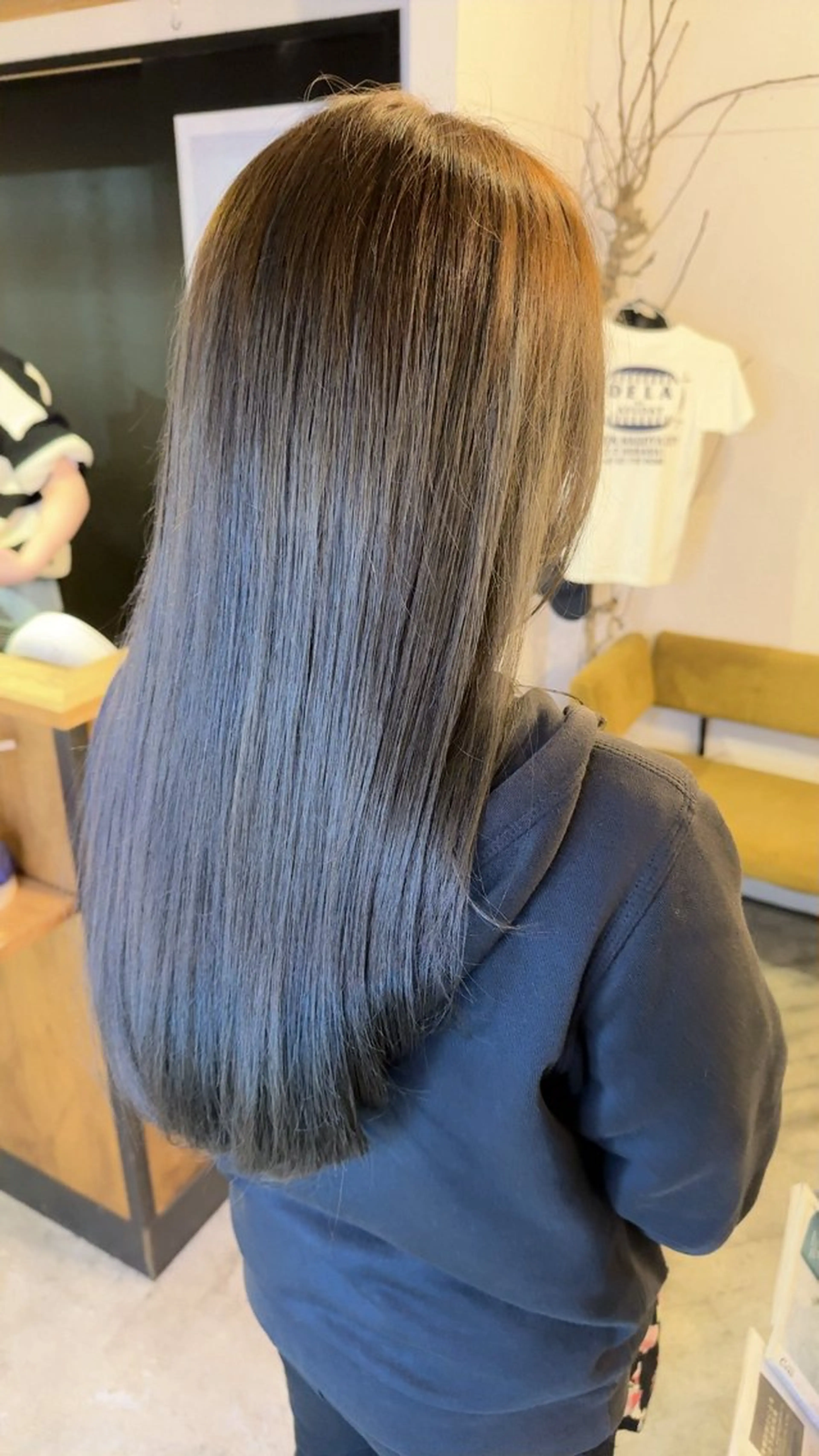 カラー ケアカラー 永田竜一/ 小顔くびれレイヤーのヘアスタイル