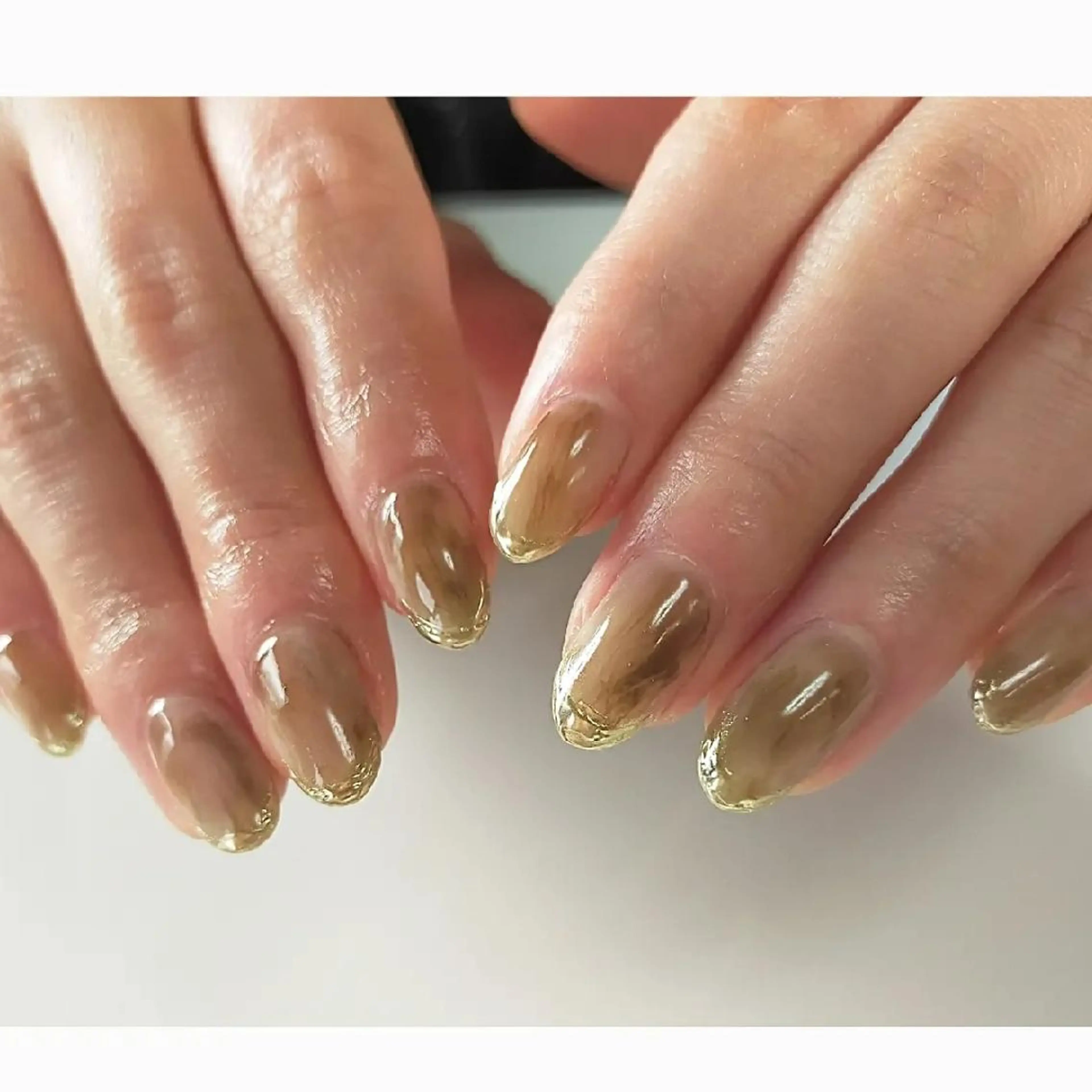 ネイル ミラーネイル ニュアンスネイル Riche. ﾈｲﾙｻﾛﾝﾘｼｪのネイルデザイン