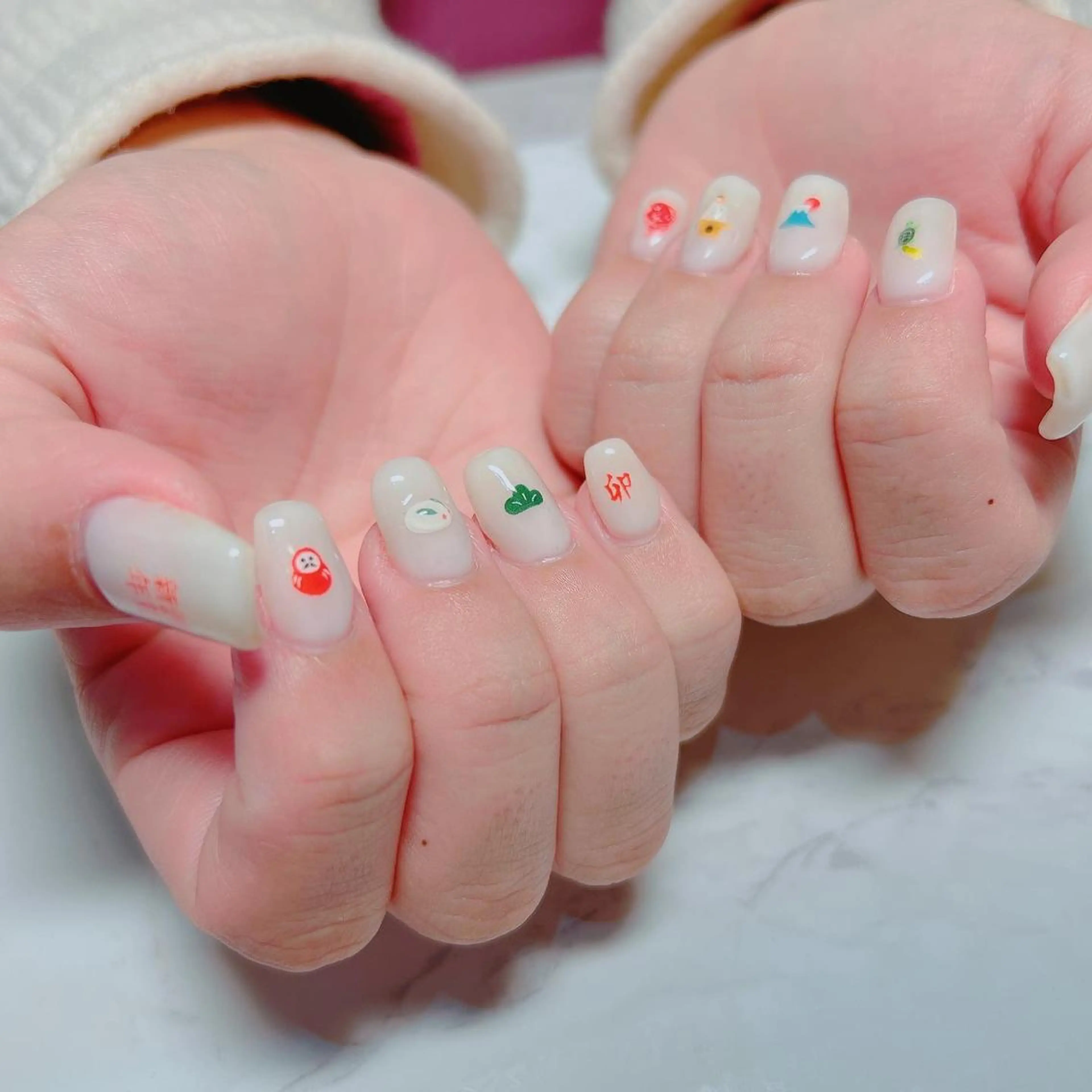 ネイル ハンドネイル たきぐち みちこのネイルデザイン