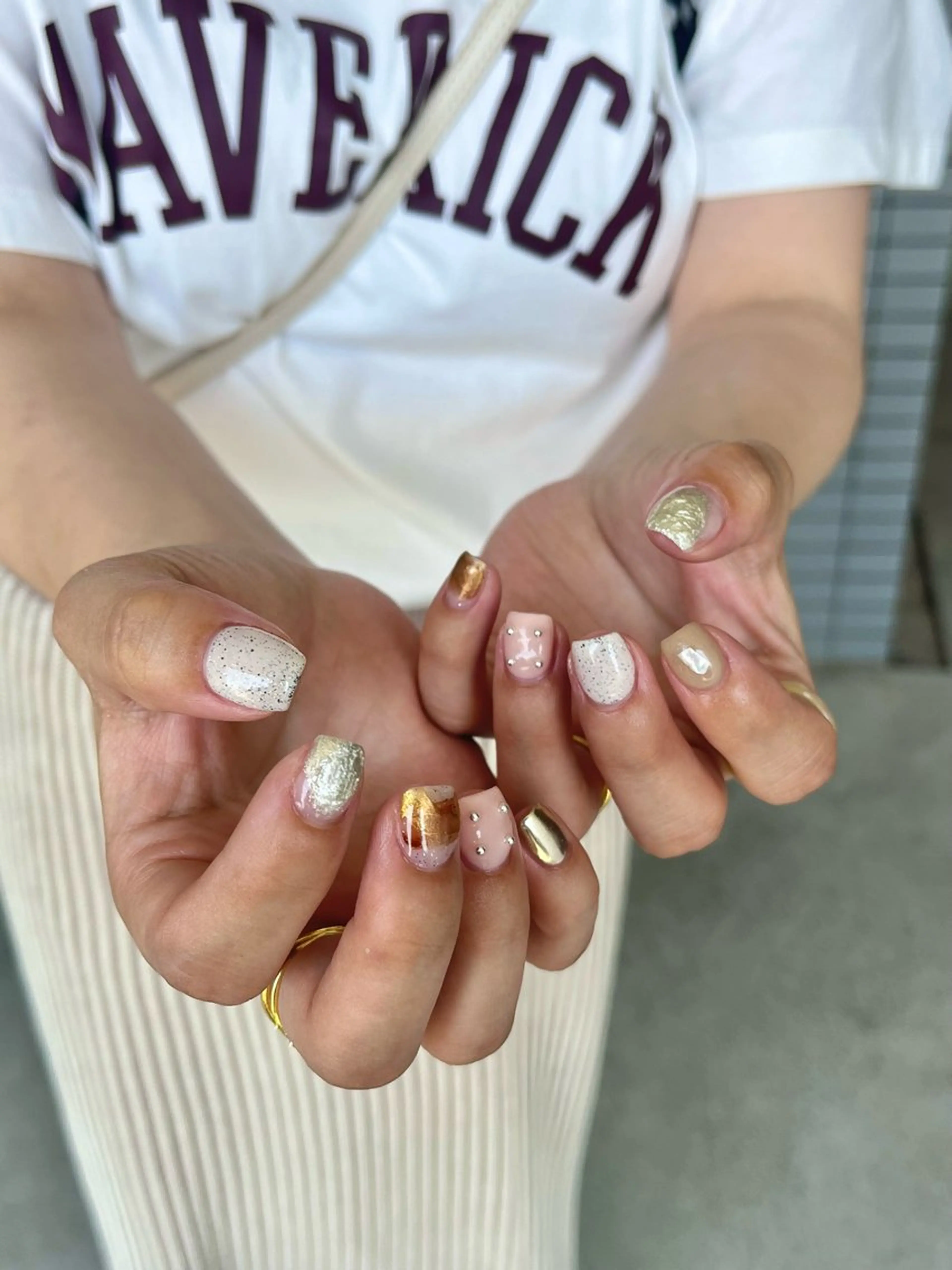 ネイル ニュアンスネイル Belle  âme Mioのネイルデザイン