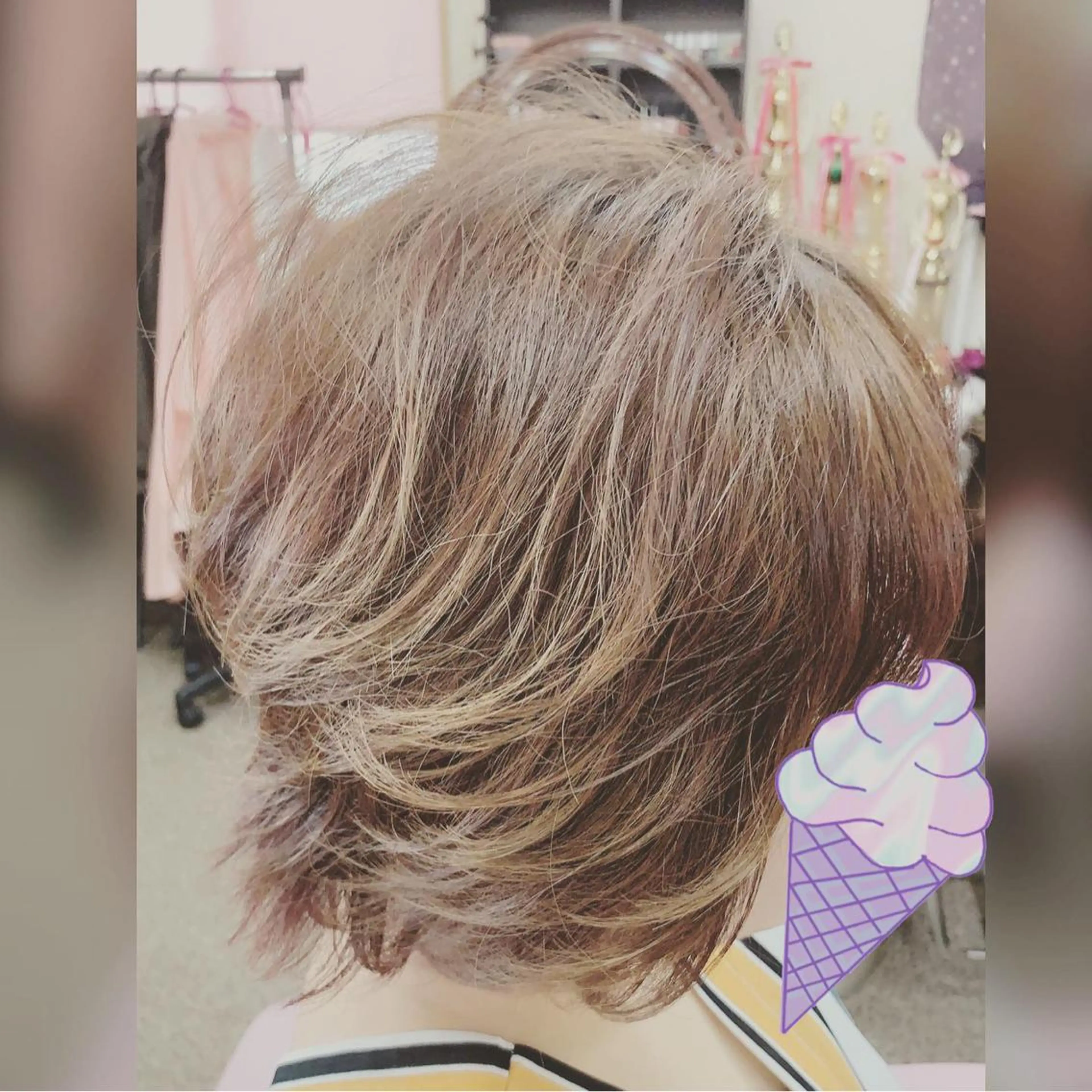 ショート ショートヘア ヘアースタジオB7所属・三木 あやなのヘアスタイル