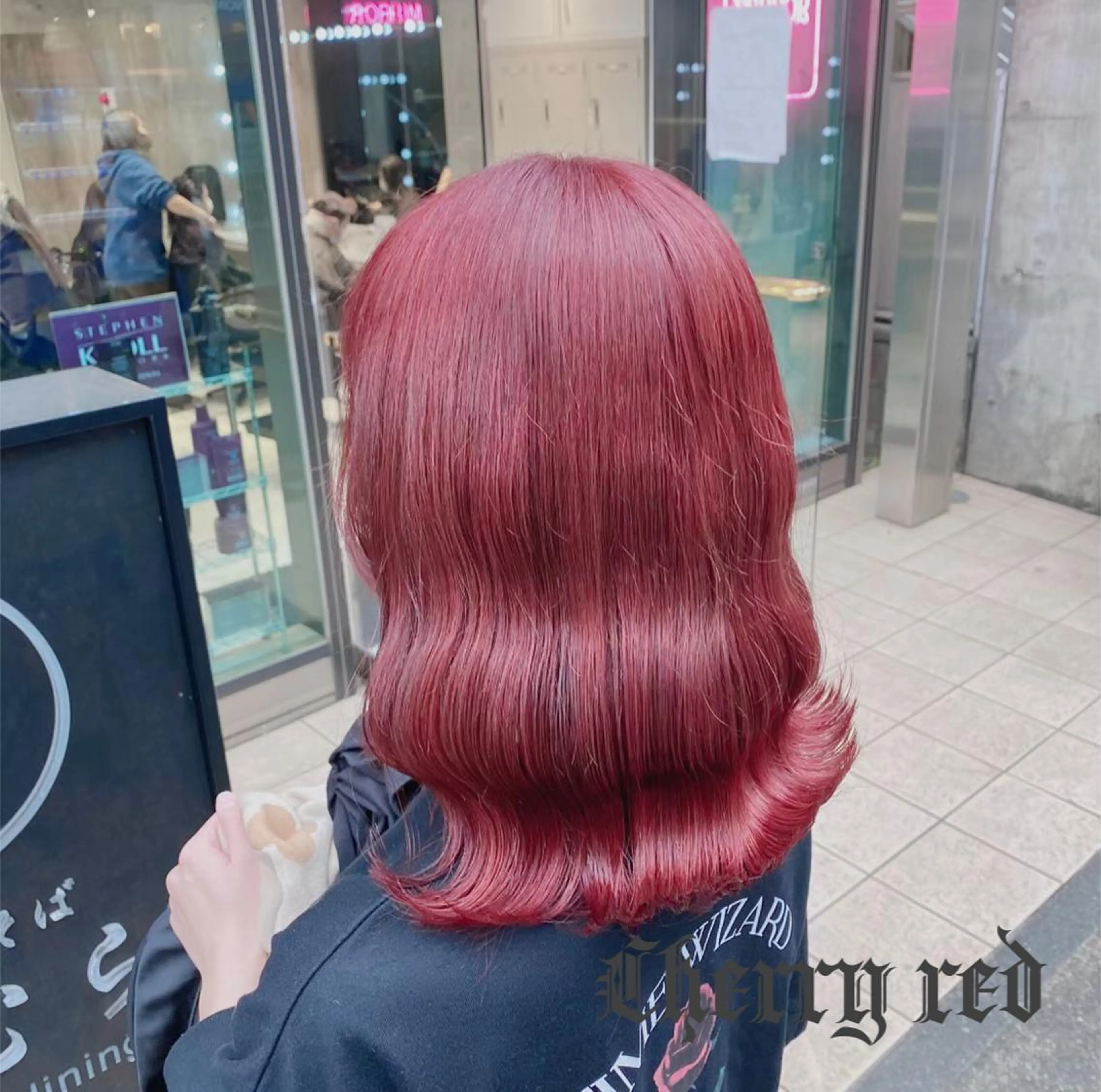 セミロング カラー シールエクステ アクアカラー ブリーチ ケアブリーチ ダブルカラー 似合わせパーマ🔥 渡邉愛斗のヘアスタイル