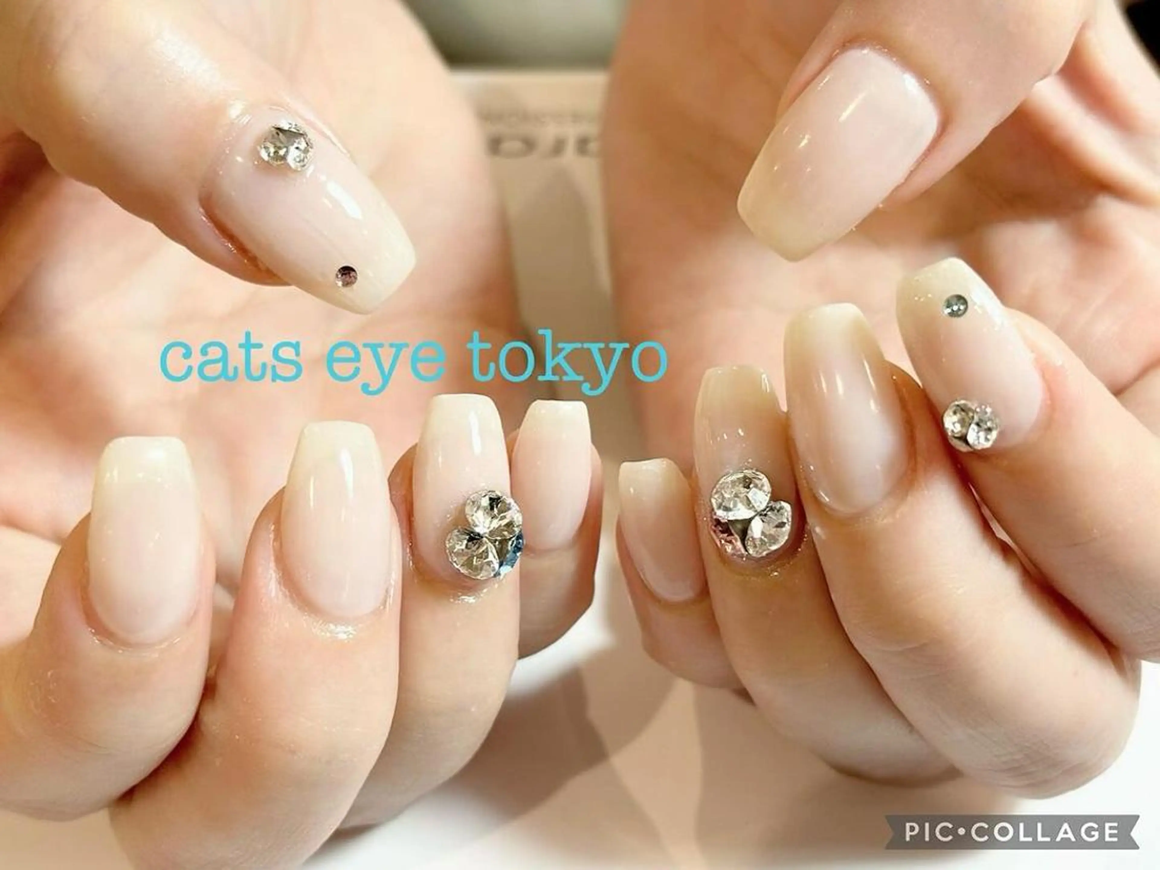 ネイル アートネイル ジェルネイル キラキラネイル マグネットネイル ミラーネイル Cat's eye TOKYO 新宿店のネイルデザイン