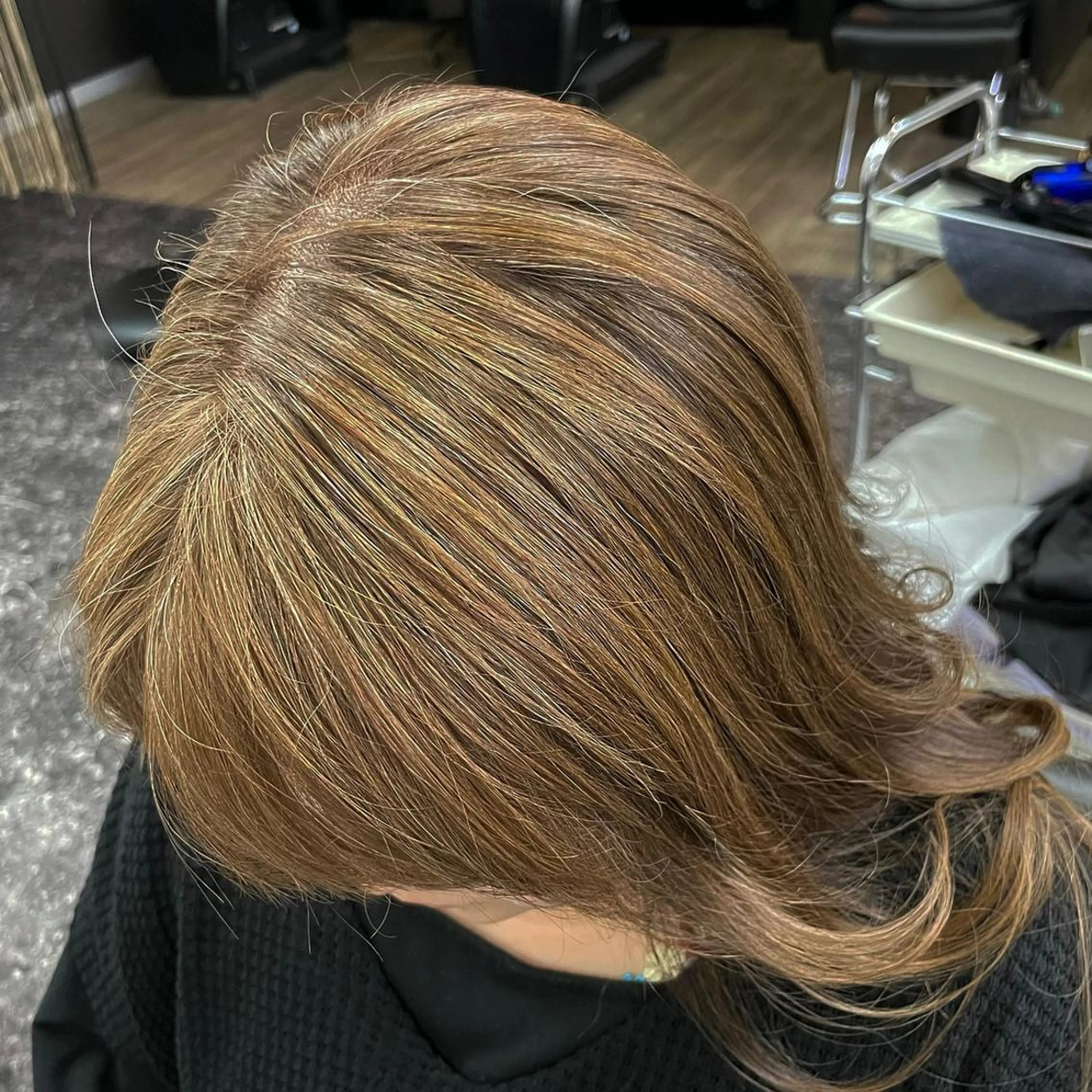 カラー ハイライトカラー N-plants 楓のヘアスタイル