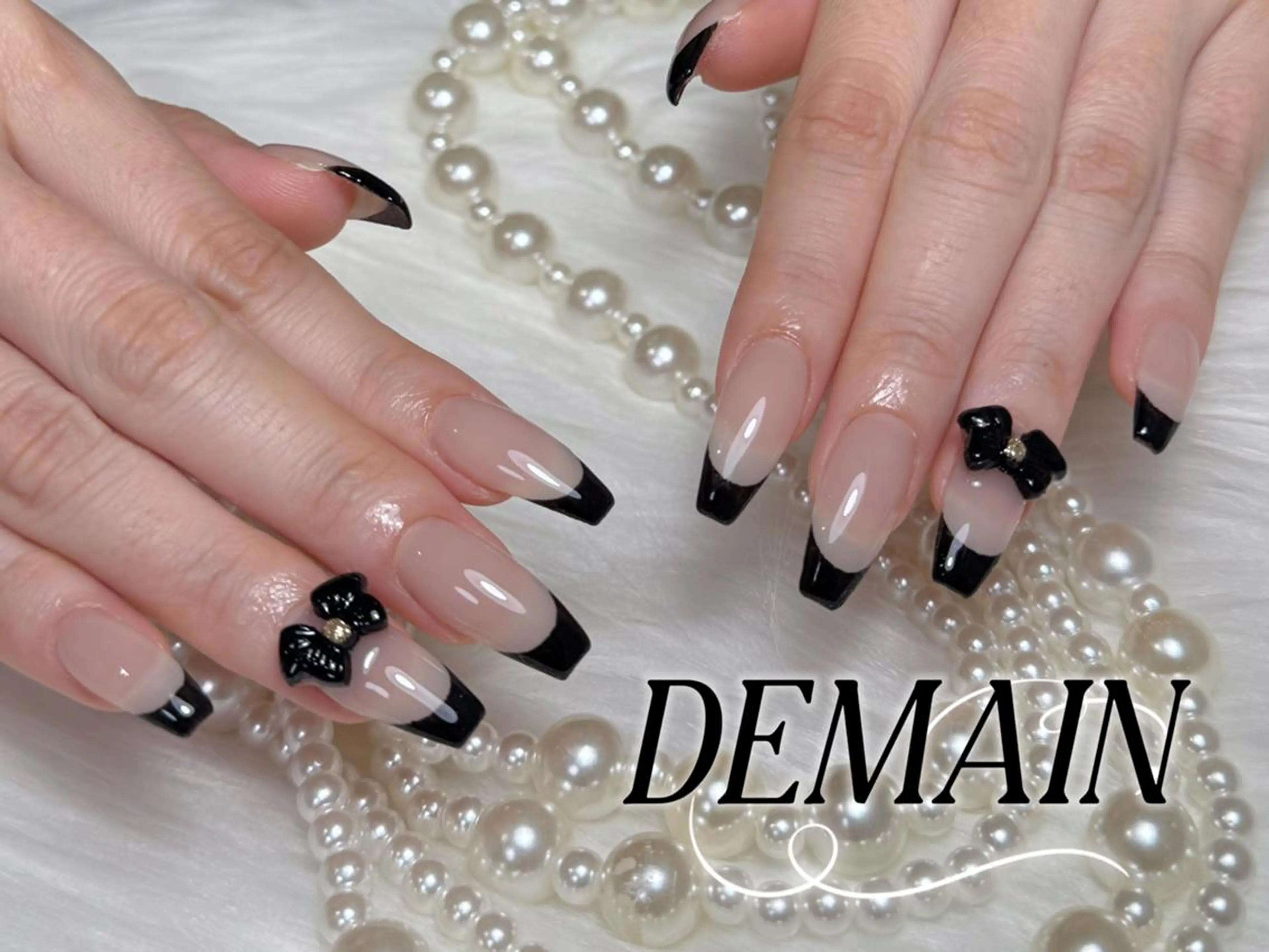 ネイル ハンドネイル ハンドケア DEMAIN _MIO研修のネイルデザイン