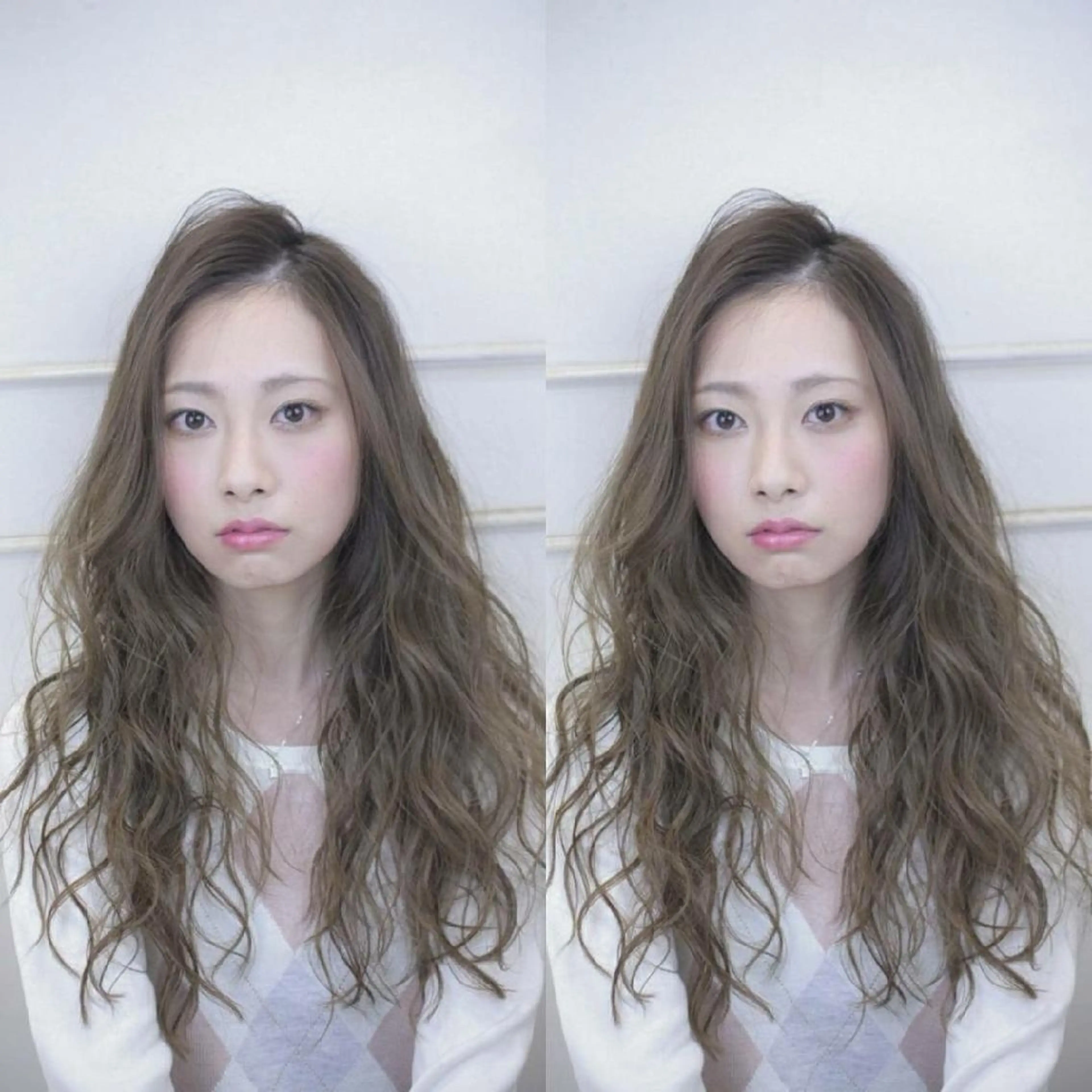 ロング カラー グレージュ ハイライトカラー ハイライト grow上野御徒町【グロウ】所属・ブリーチ・ハイトーン 特化🎉内山のヘアスタイル