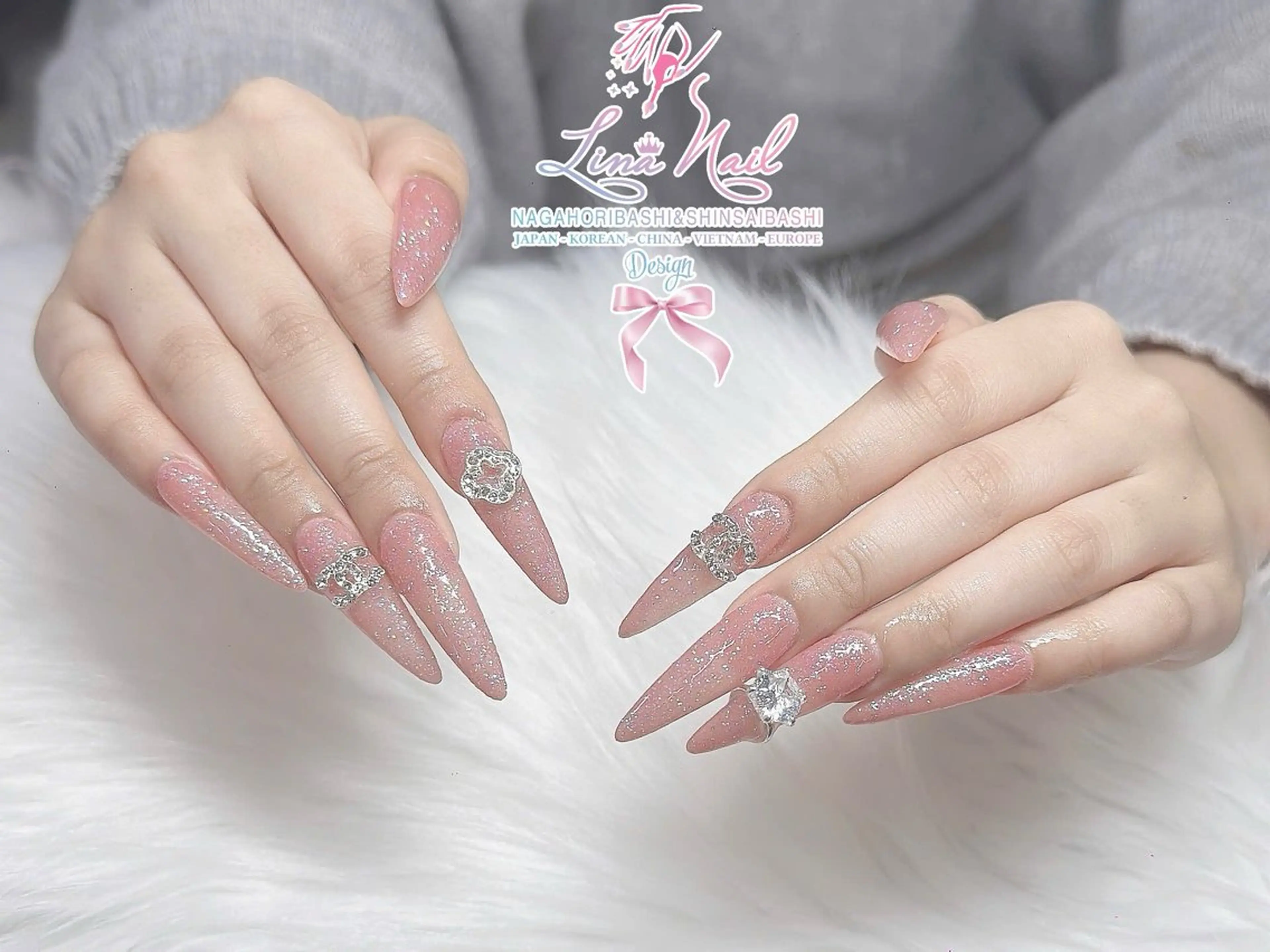 ネイル フットネイル ジェルネイル 持ち込み ネイルチップ ハンドネイル リナネイル 長堀橋店／東心斎橋店のネイルデザイン