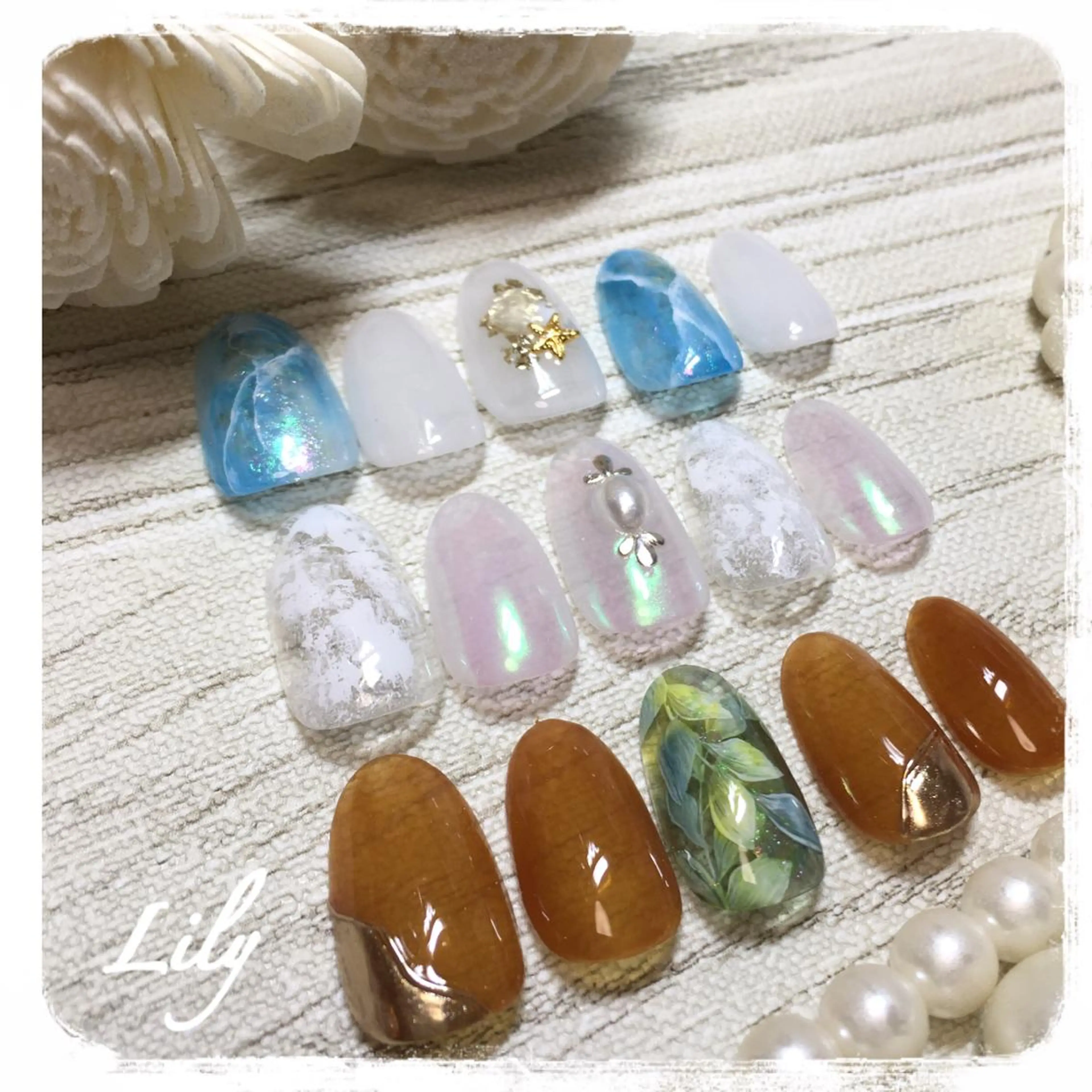 ネイル シンプルネイル Nailsalon Lilyのネイルデザイン