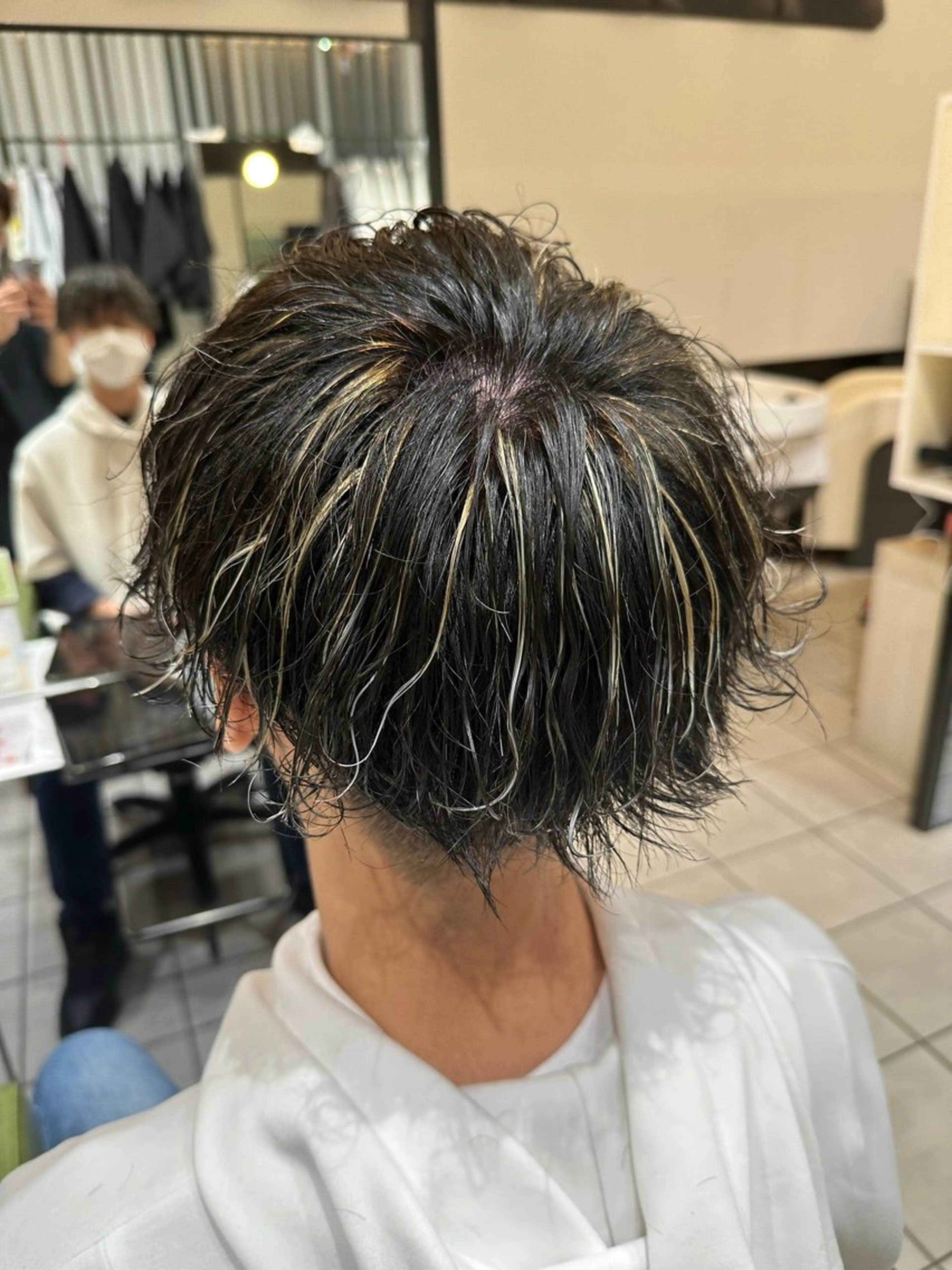 【メンズ限定】 ハイライトカラーの写真