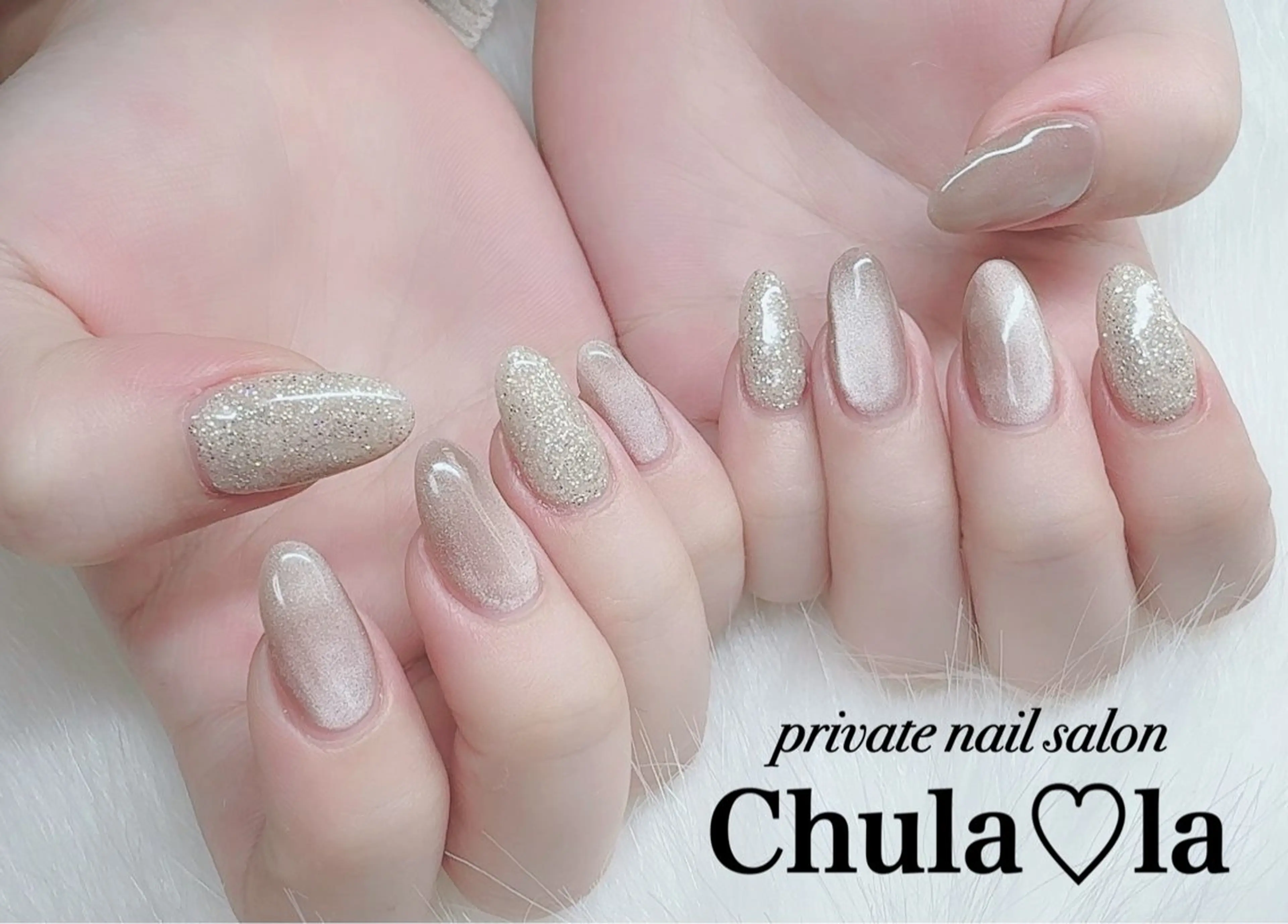 ネイル マグネットネイル ハンドネイル Chula♡la 豊見城市高安のネイルデザイン