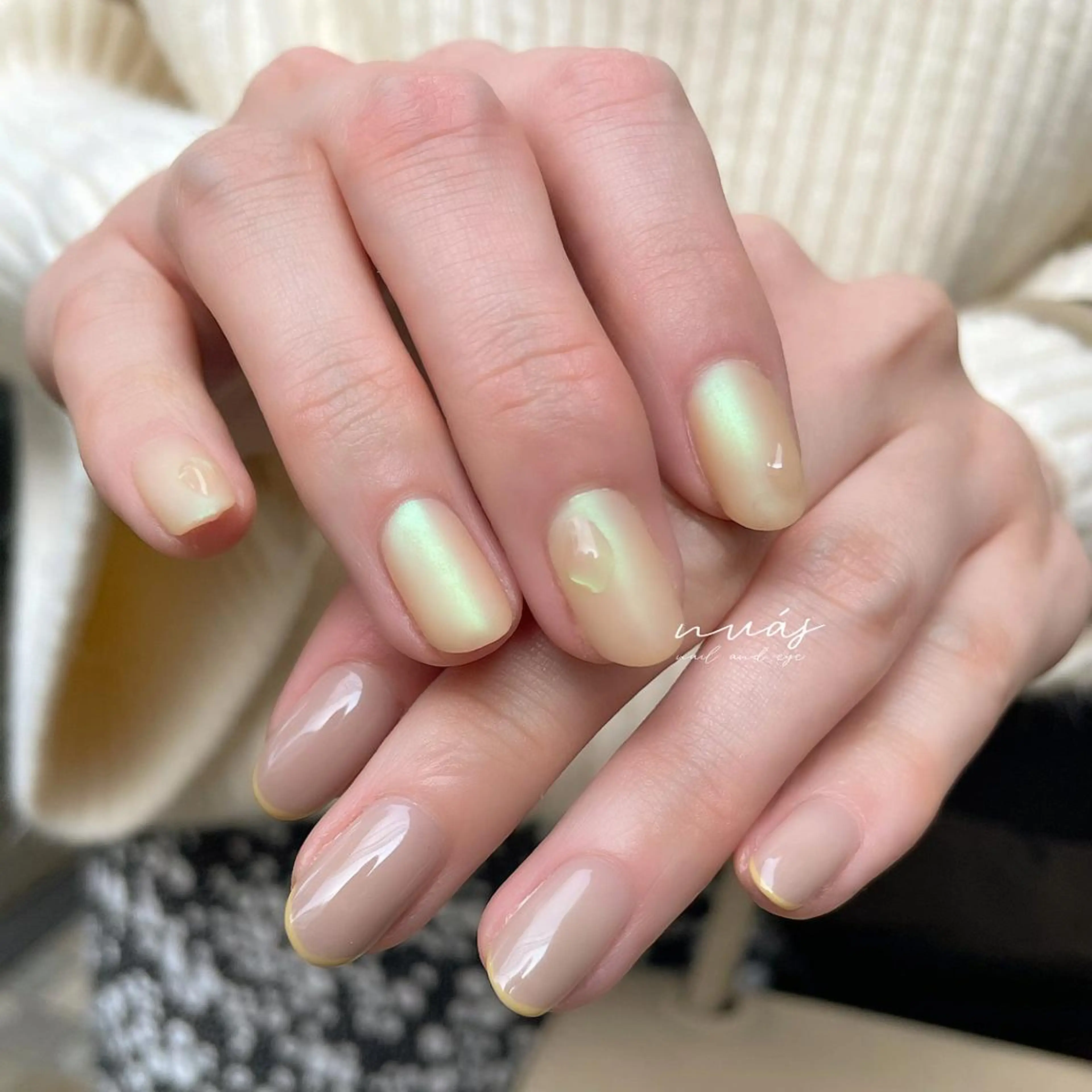 ネイル ハンドネイル nuás nail & eyeのネイルデザイン