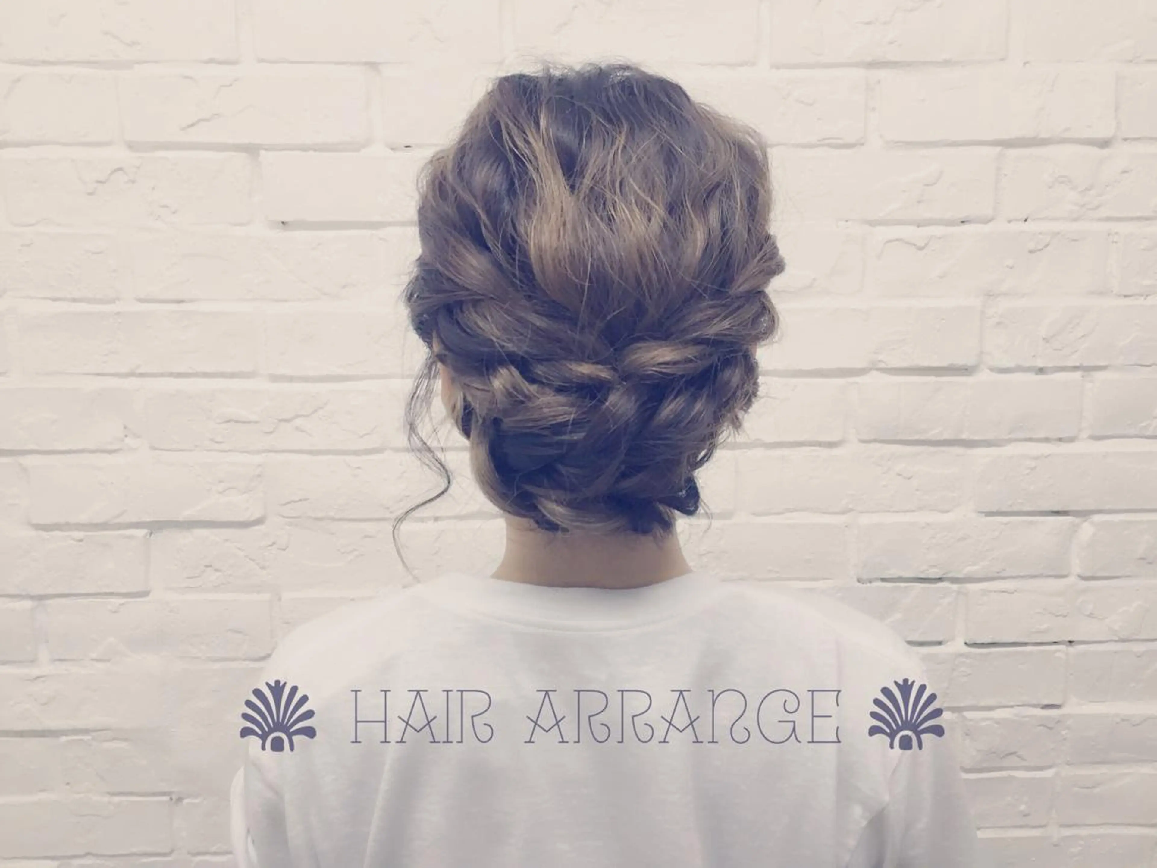 ヘアアレンジ 結婚式・ブライダル 浴衣 Hairsalon F＋Moana by　HEADLIGHT所属・salonF 🔸hamaのマツエク・マツパデザイン