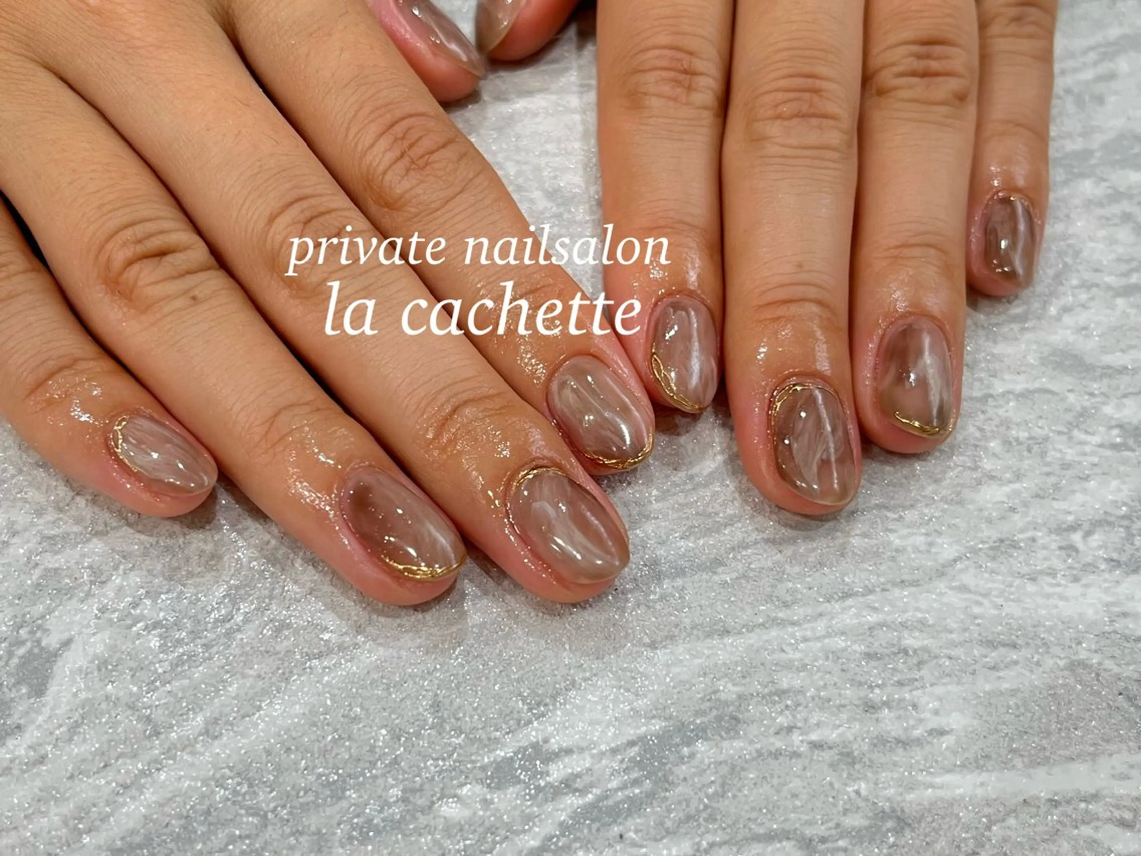 ネイル la cachetteのネイルデザイン