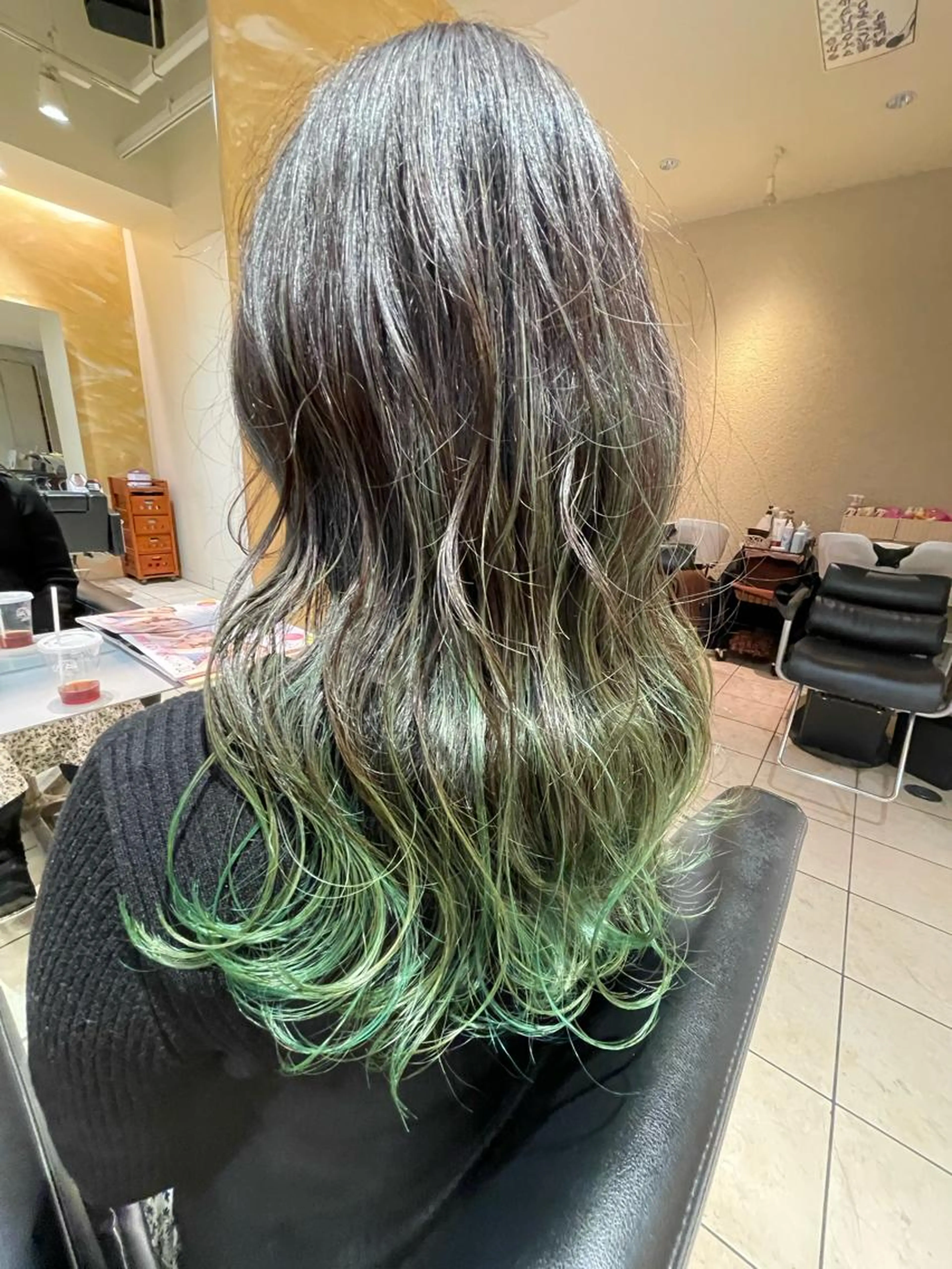 カット+グラデーションカラー＋3stepトリートメント👍の写真