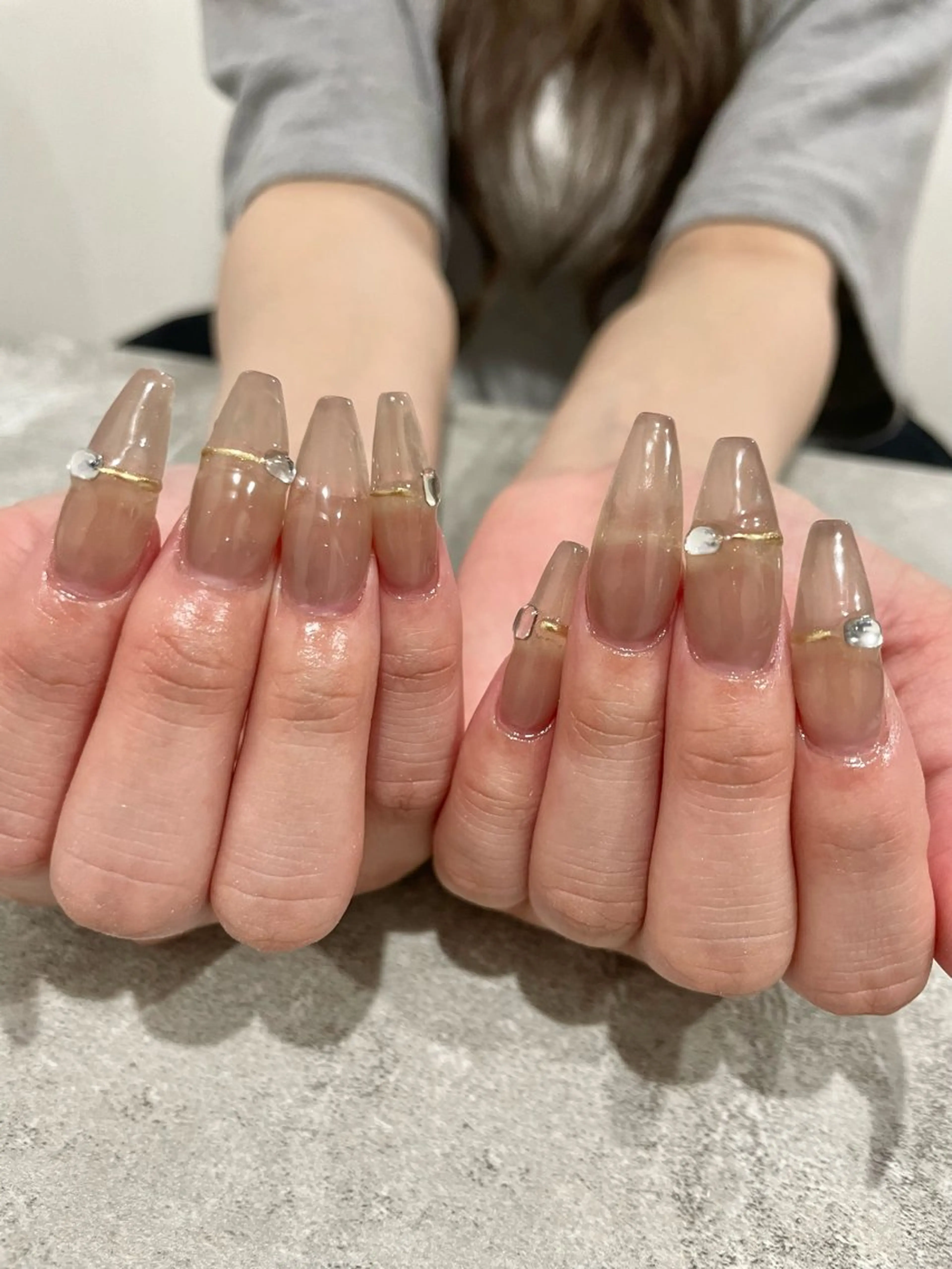 ネイル 持ち込み ハンドネイル Raviliss ♡のネイルデザイン