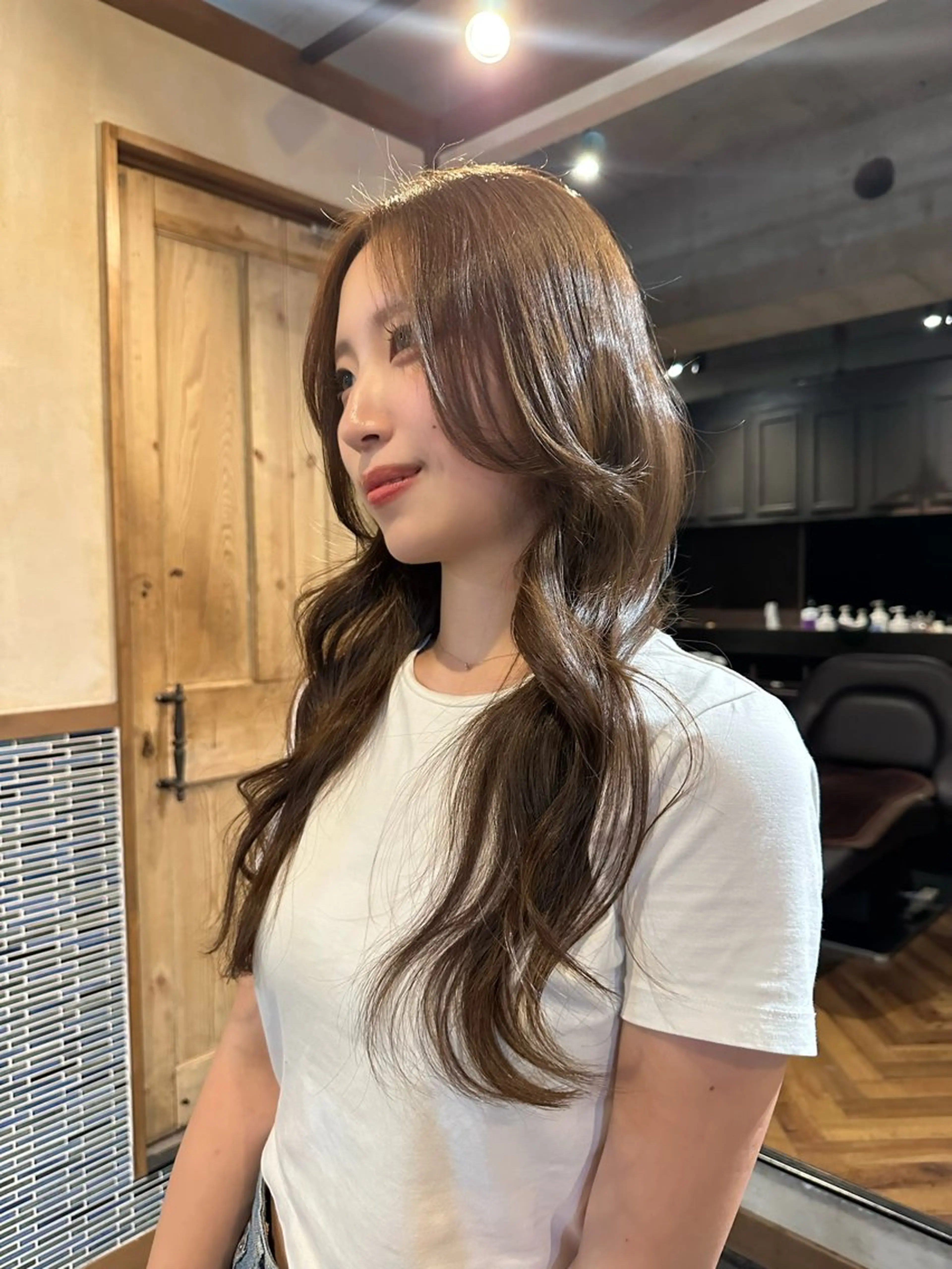 ロング カラー ヘアカラー カットモデル/カラー rionのヘアスタイル