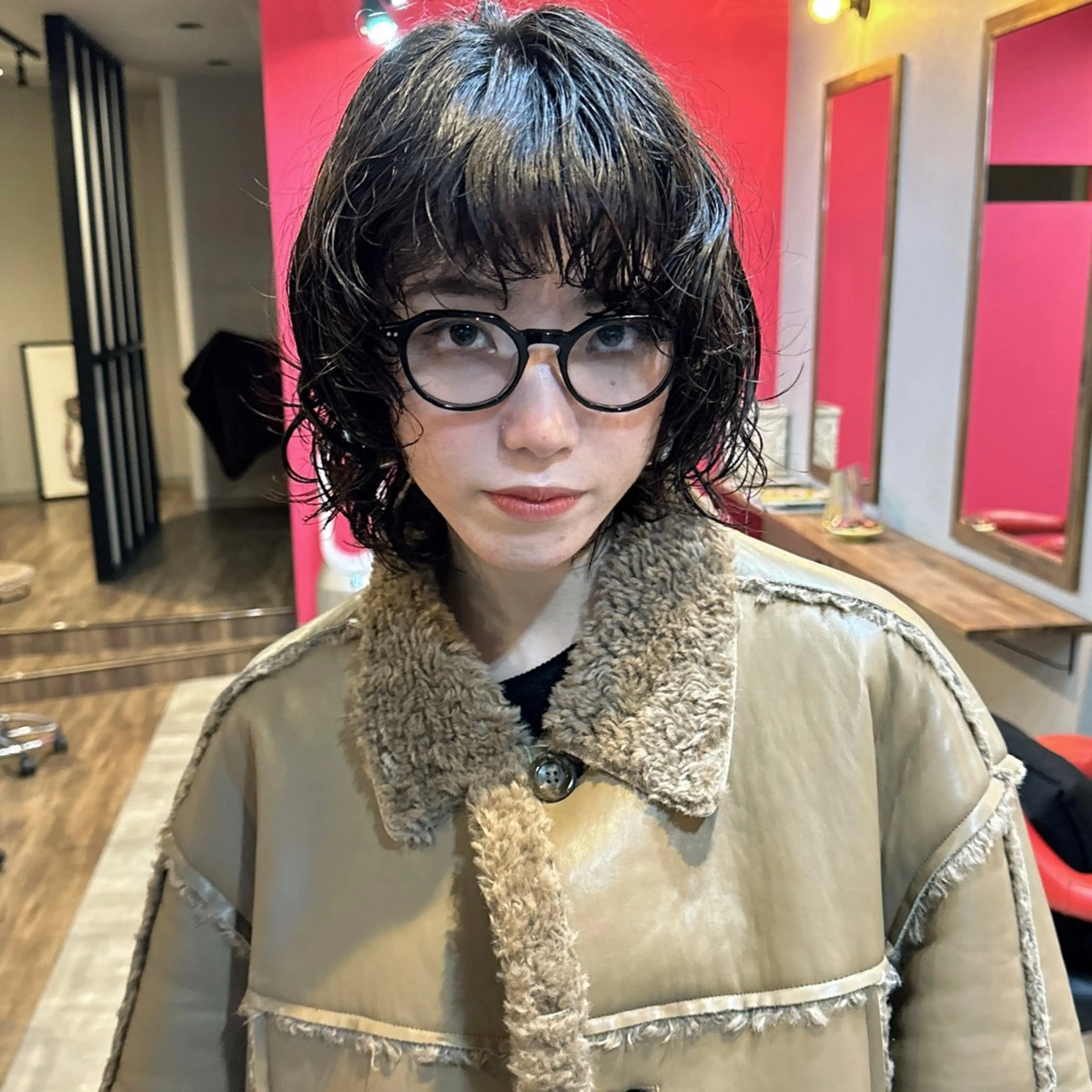 ミディアム パーマ カット FBeauty 青山店所属・パーマ特化美容師 表参道のヘアスタイル