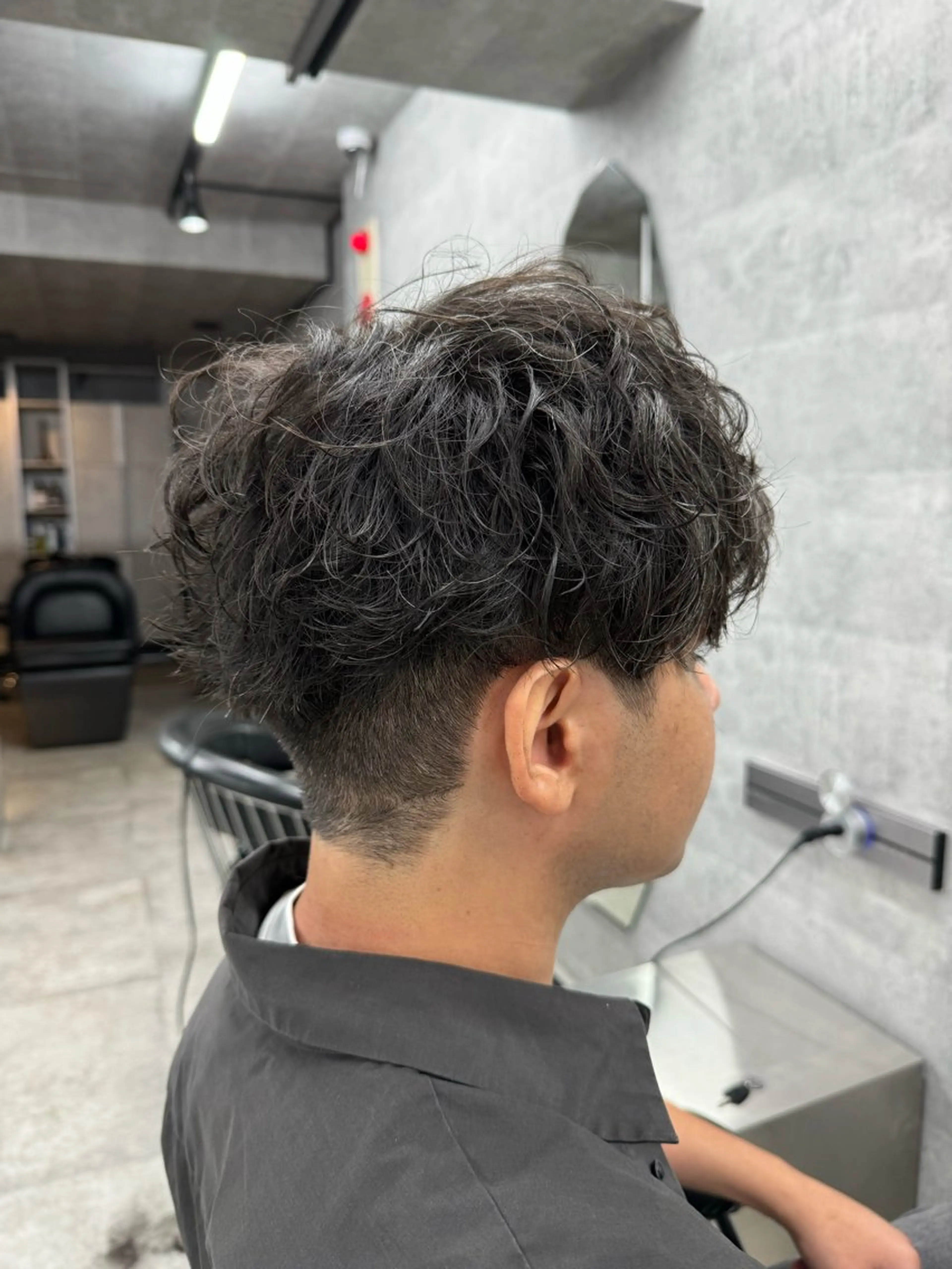 パーマ メンズ あなたのお悩み改善" You"💚❤️💛のヘアスタイル