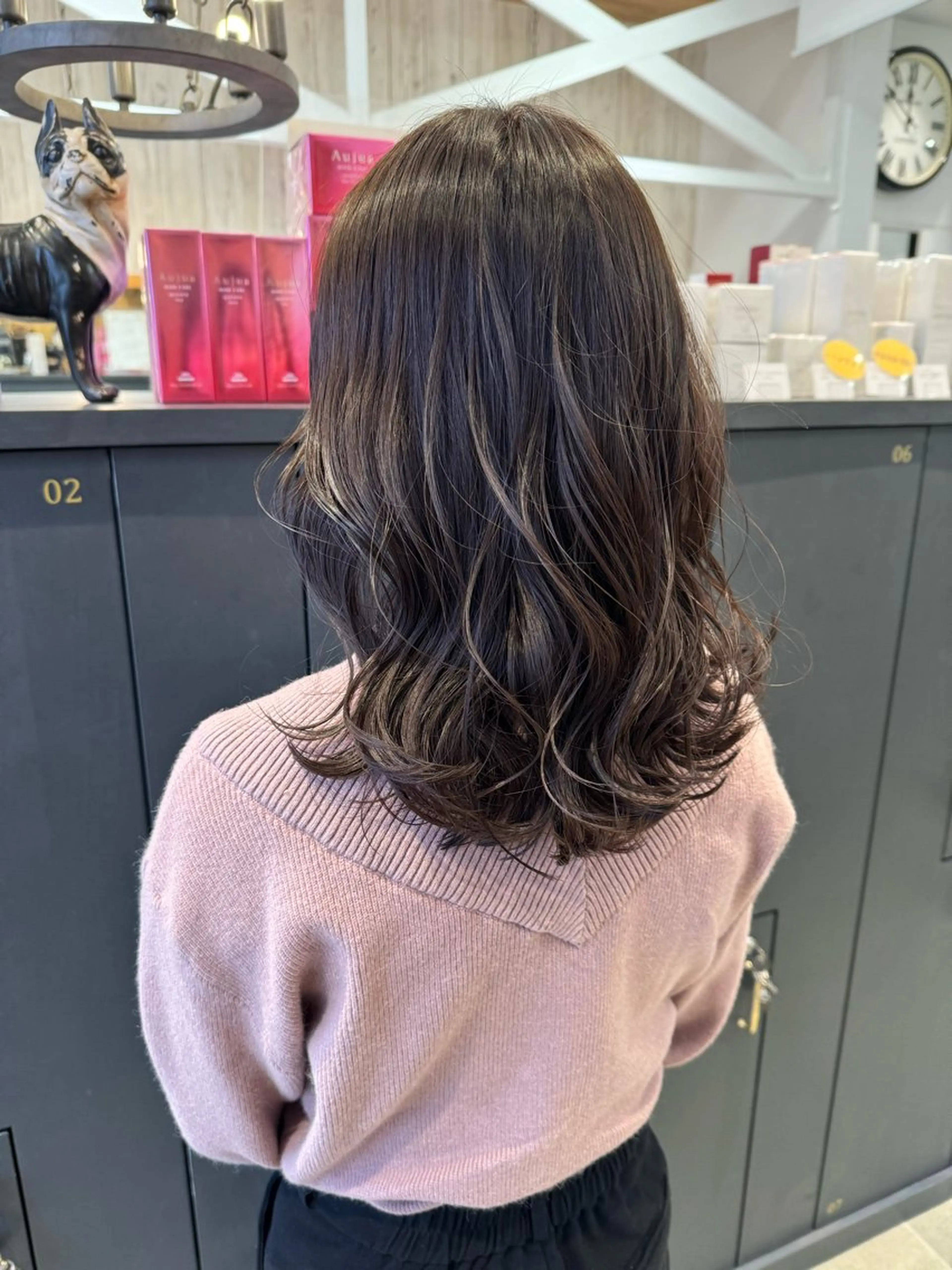 ロング 葵/レイヤーカット/ 韓国風/透明感カラーのヘアスタイル