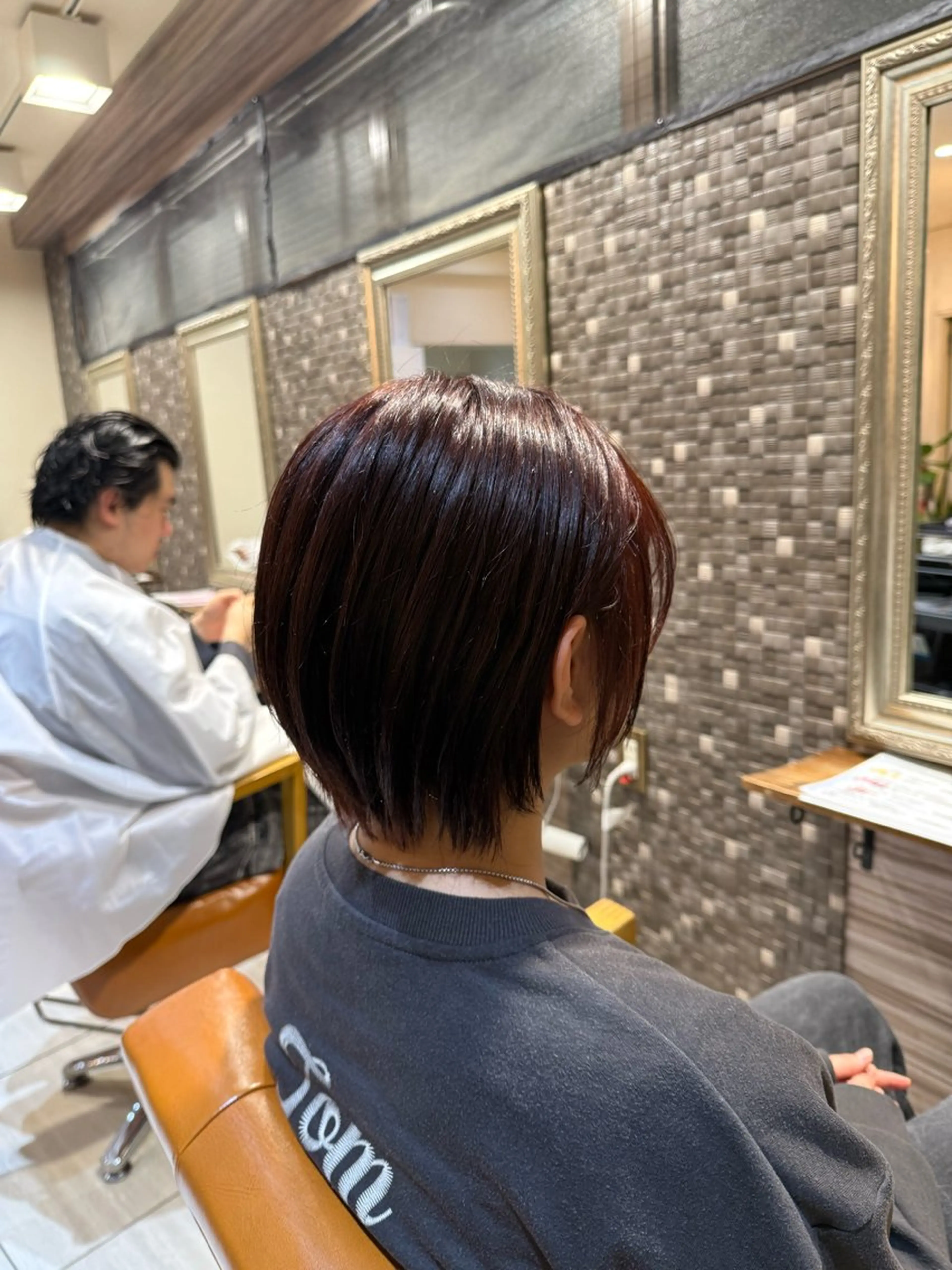 ショート カラー ヘアカラー トリートメント 🫧艶髪職人/相模 大野/新井公輔🫧のヘアスタイル