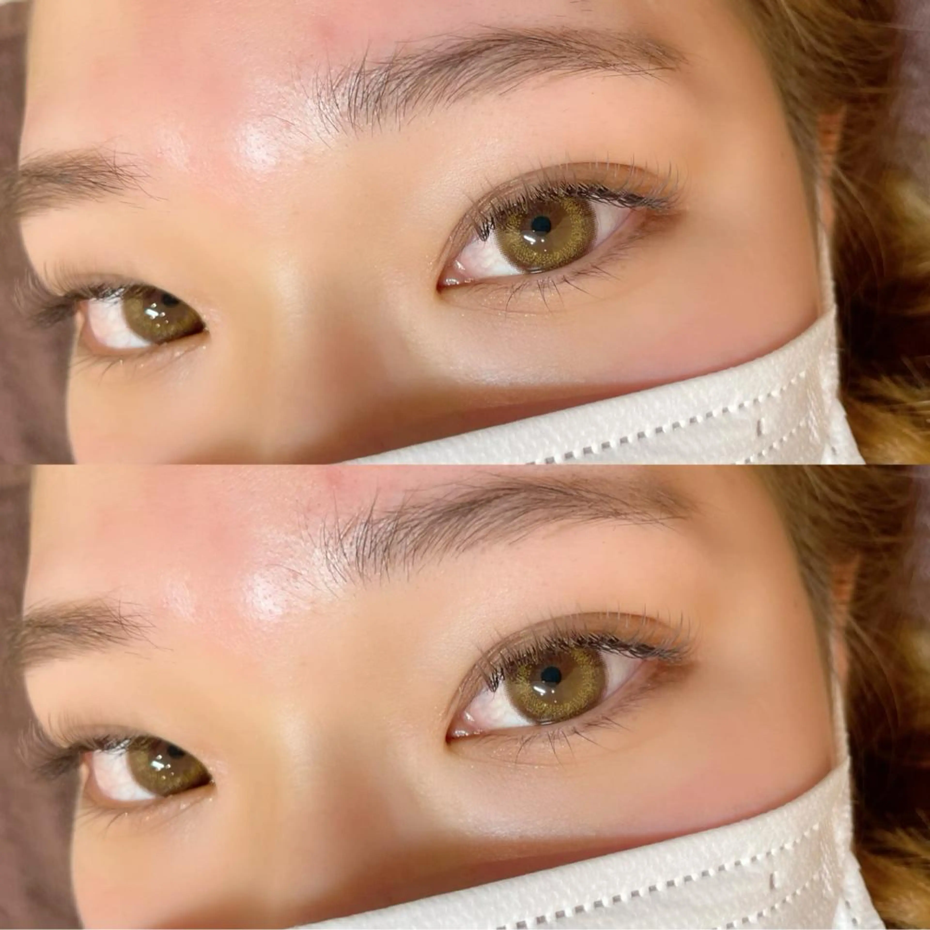 マツエク・マツパ カラーマツエク フラットラッシュ GO TODAY SHAiRE SALON 池袋luminis所属・KITAZUMI MAYUのマツエク・マツパデザイン