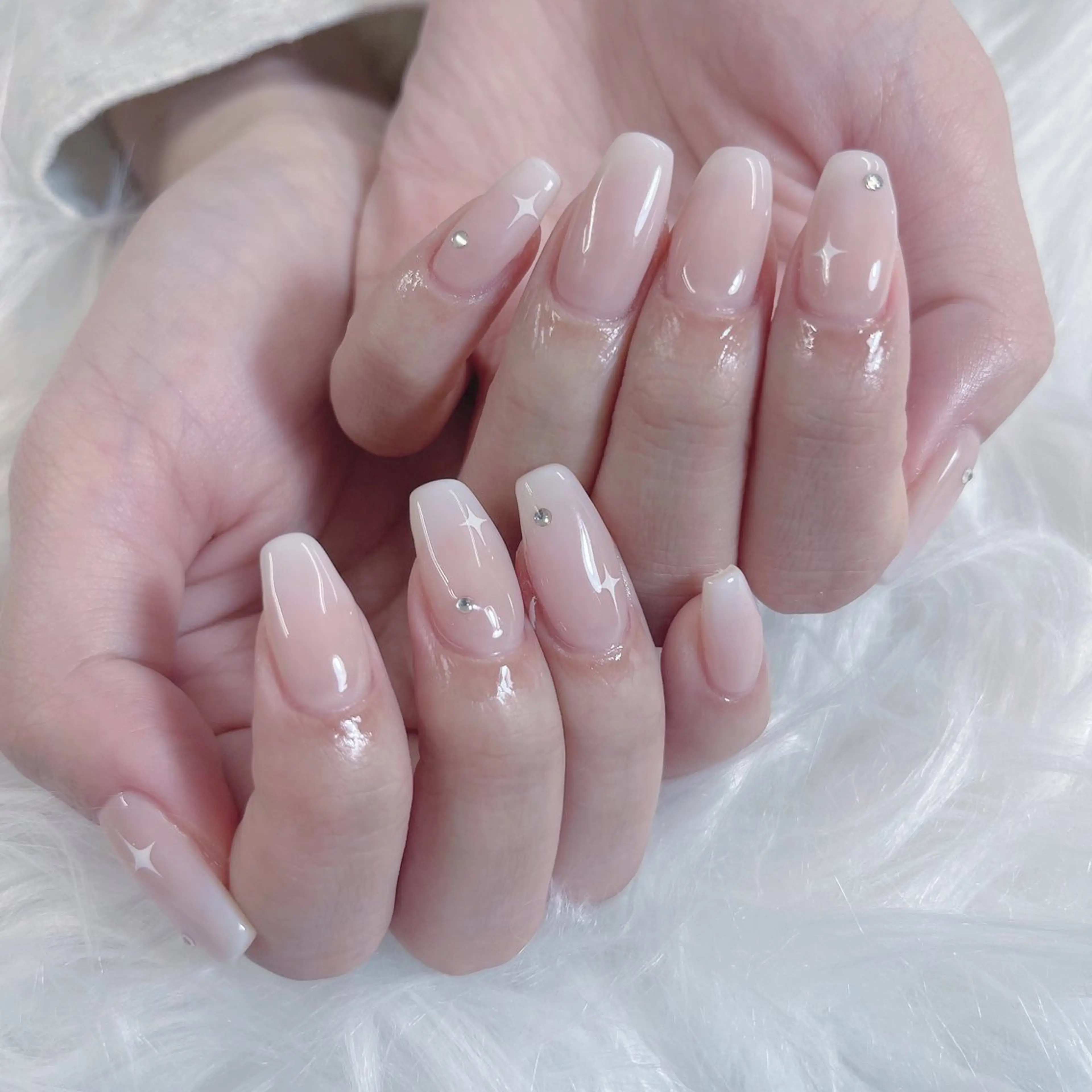 ネイル ハンドネイル Maya 🧊🫧‪のネイルデザイン
