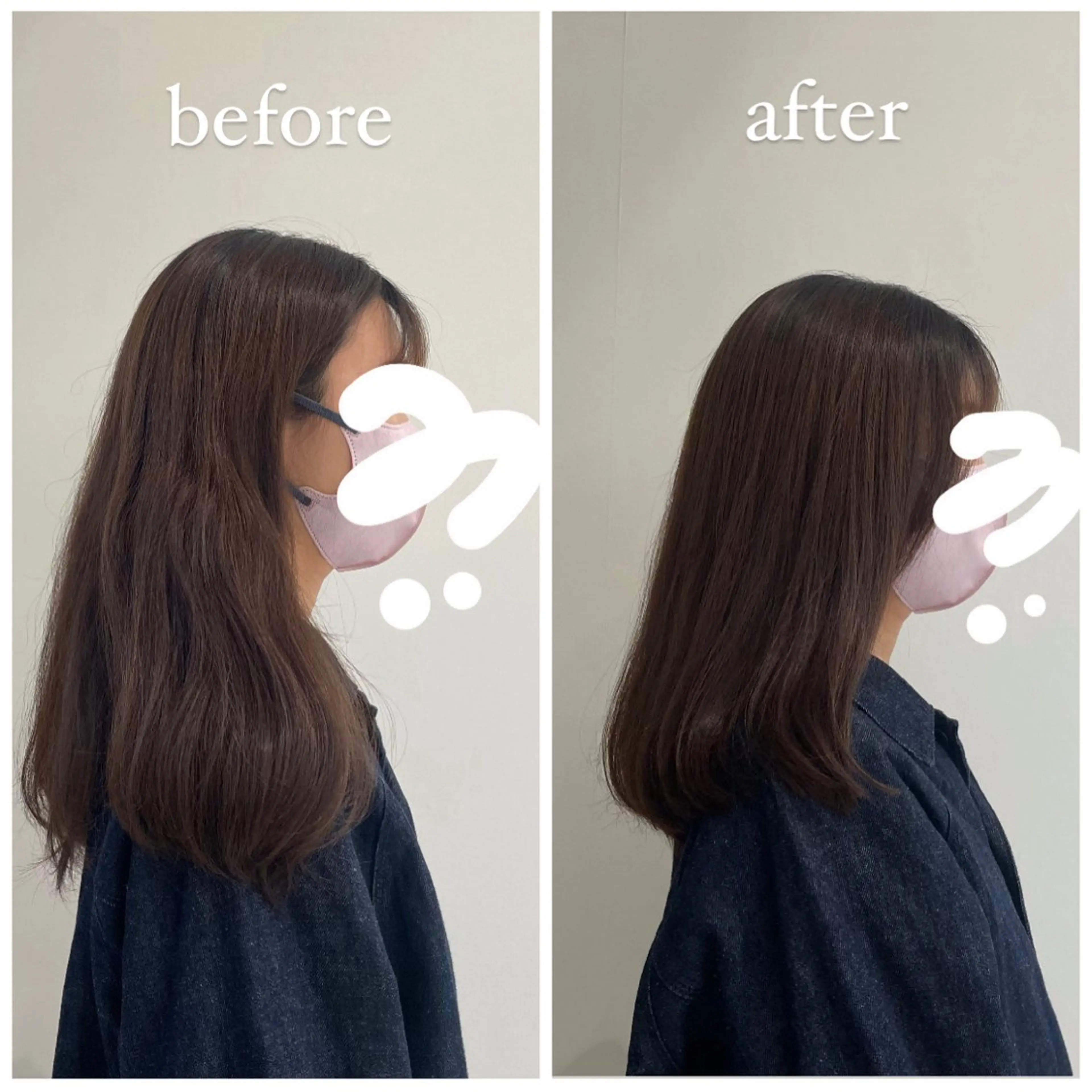 ロング 顔周りカット カット トリートメント メンズカット募集中 🪄🤍➰/姫良のヘアスタイル