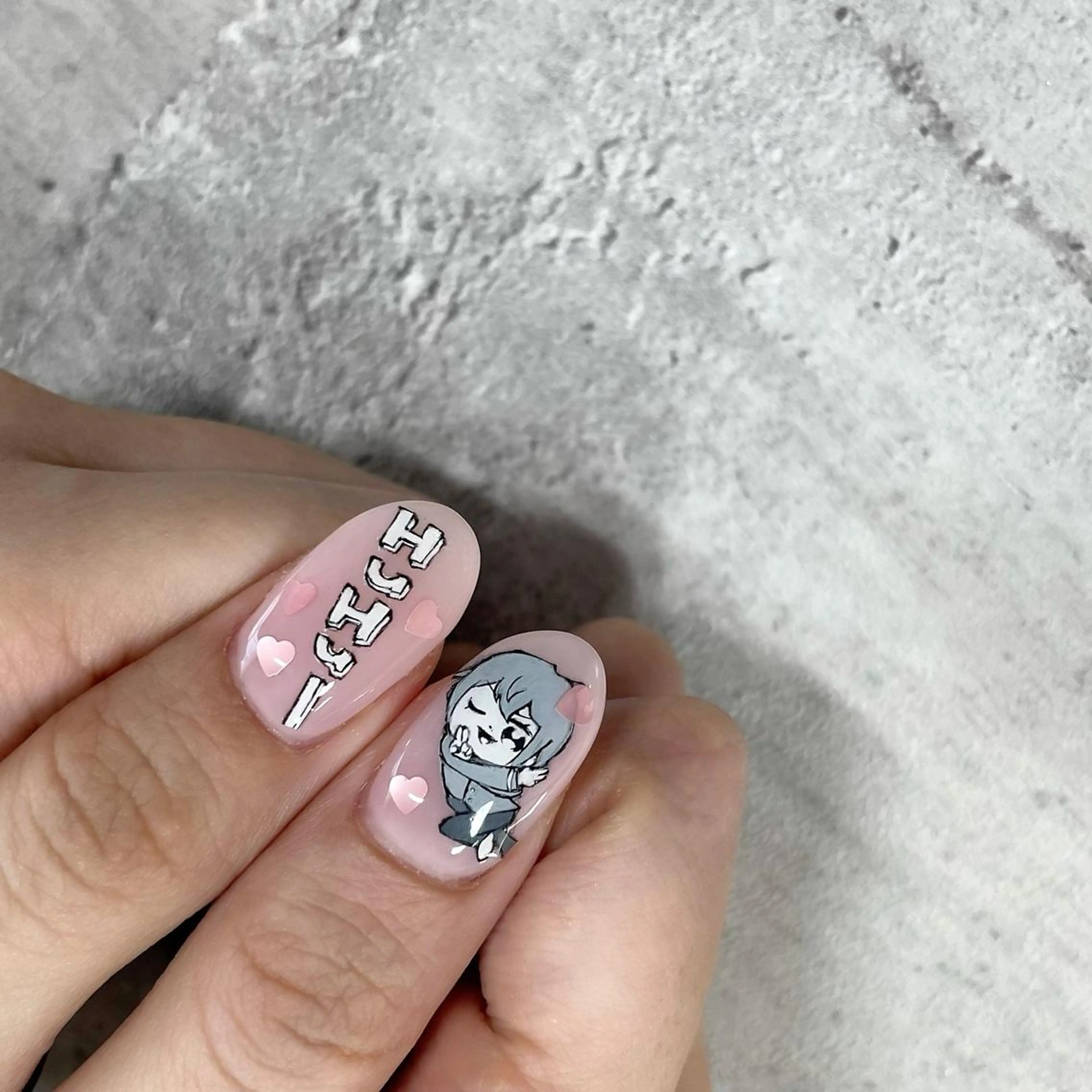 ネイル 桜ネイル 東 千夏のネイルデザイン