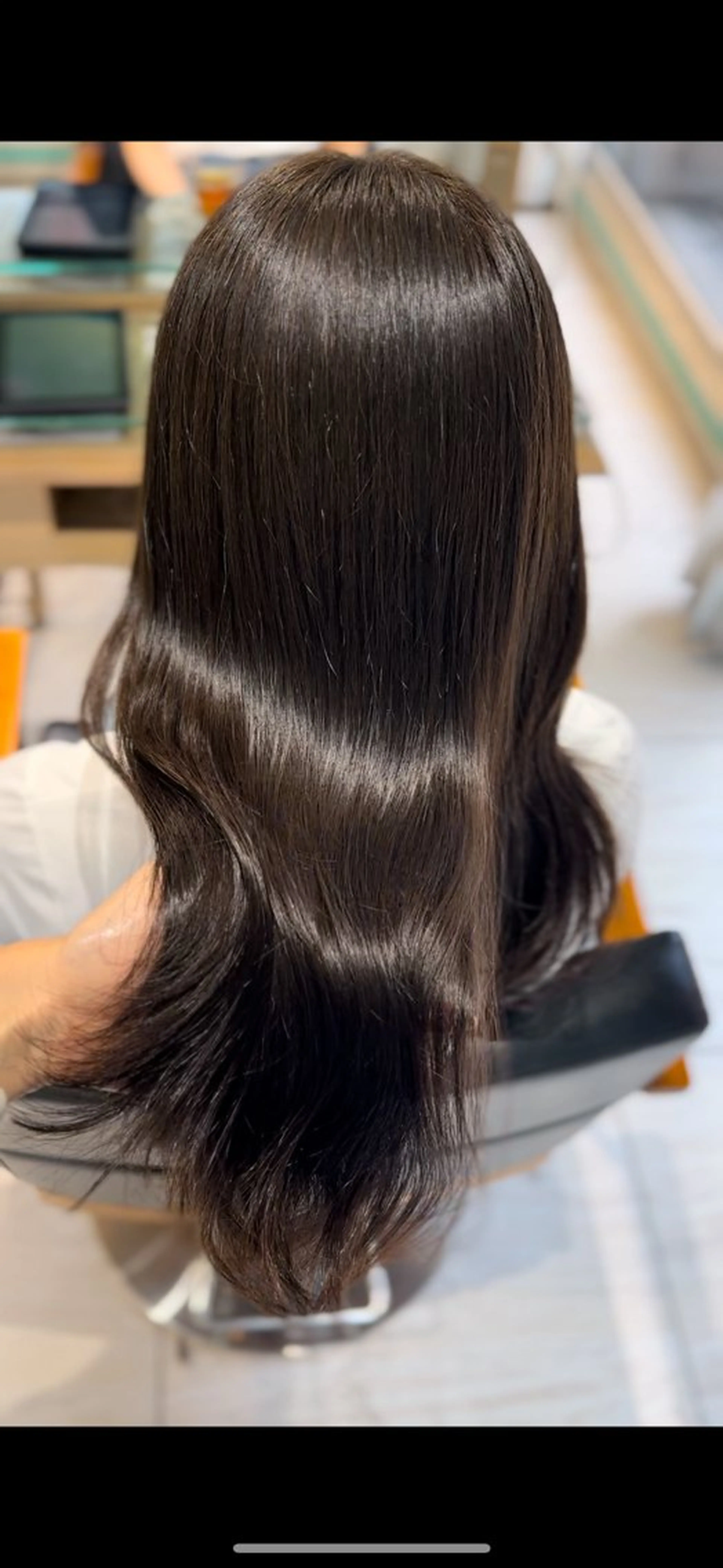 ロング カラー 透けるbrown カラー🎗♡yukaのヘアスタイル