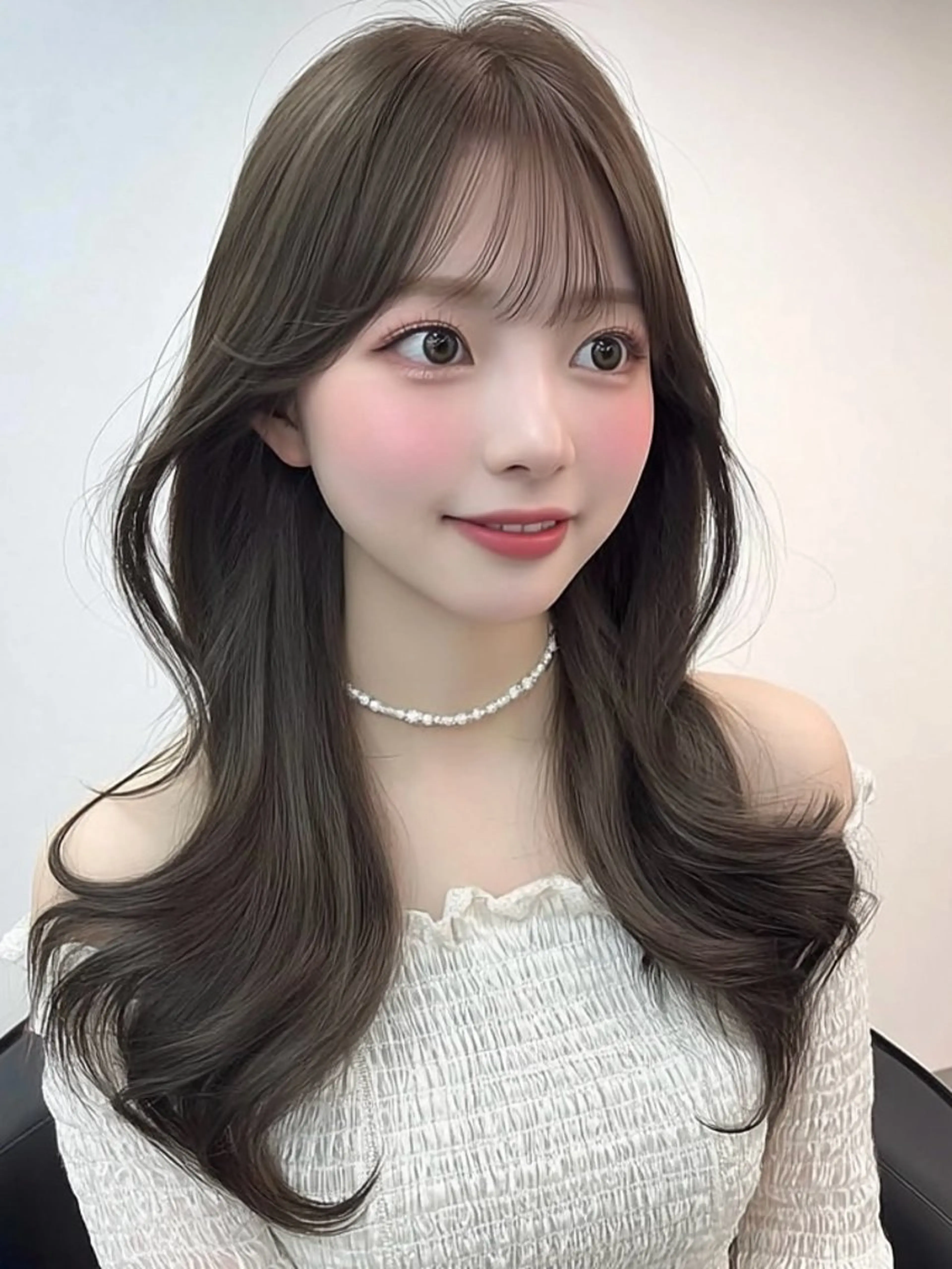 ロング ボブ 外国人風カラー ロング ♡ yuka♡のマツエク・マツパデザイン